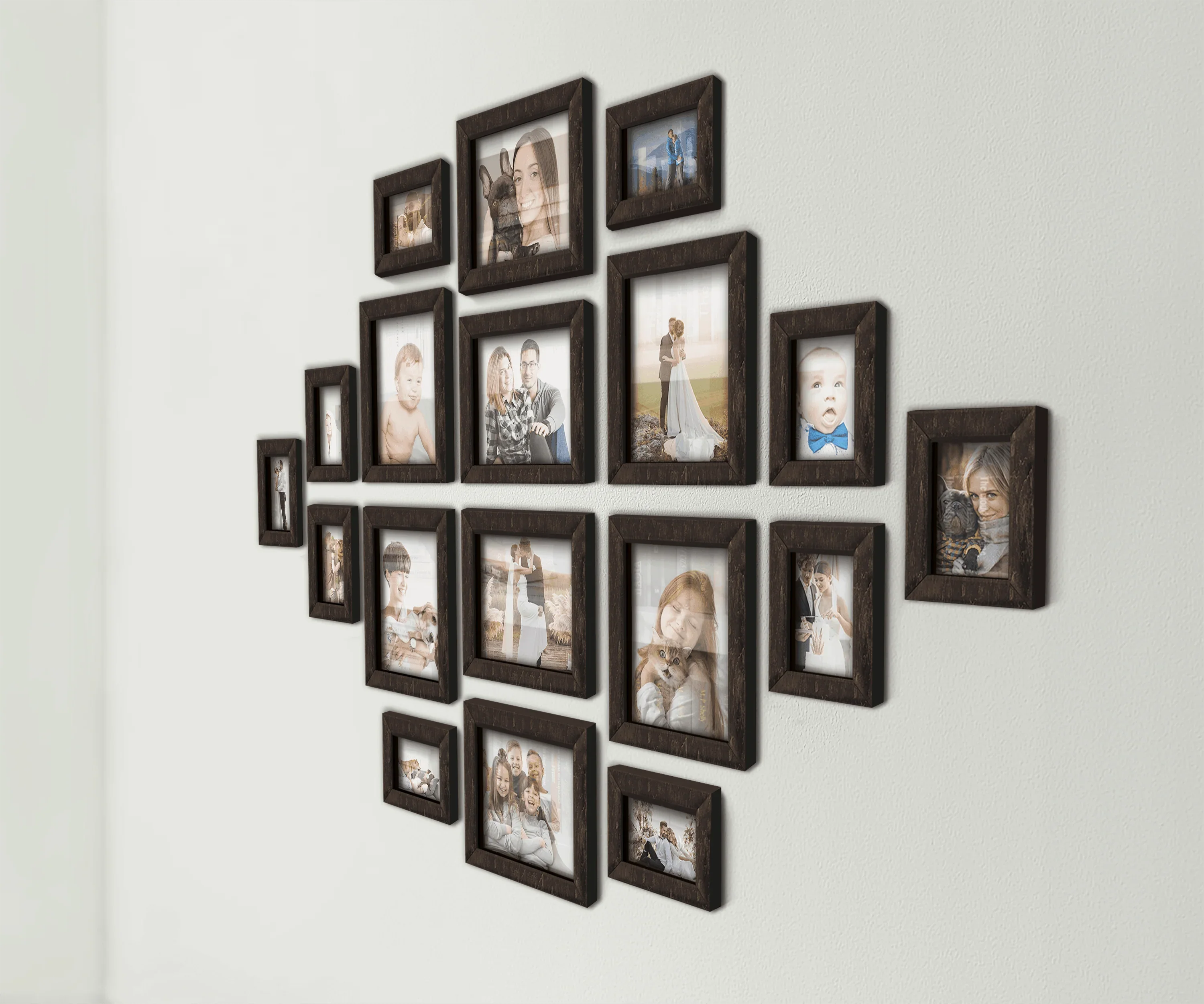 Wooden Photo Frame Set | Picture Wall Gallery - The Frame Depot