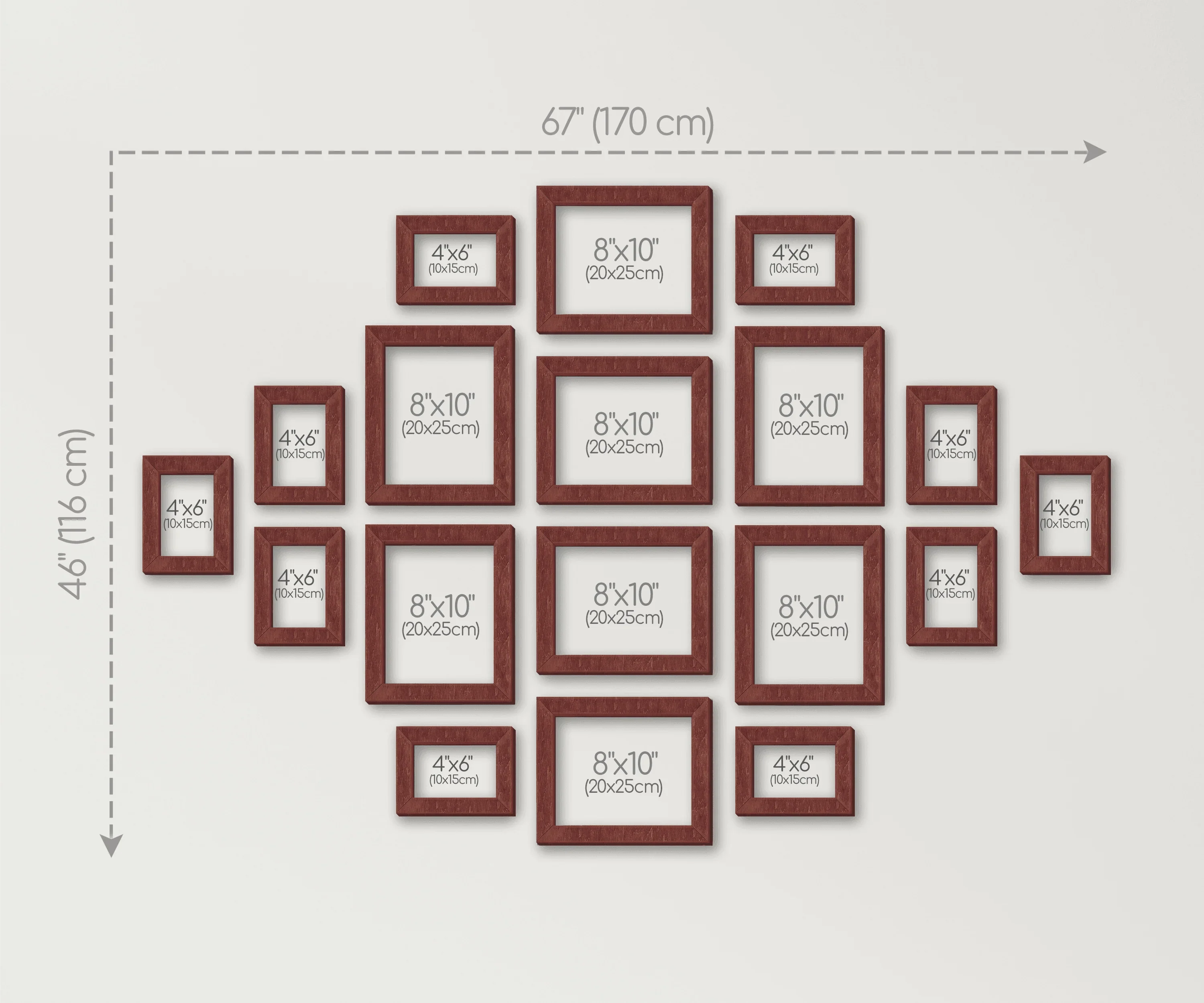 Wooden Photo Frame Set | Picture Wall Gallery - The Frame Depot