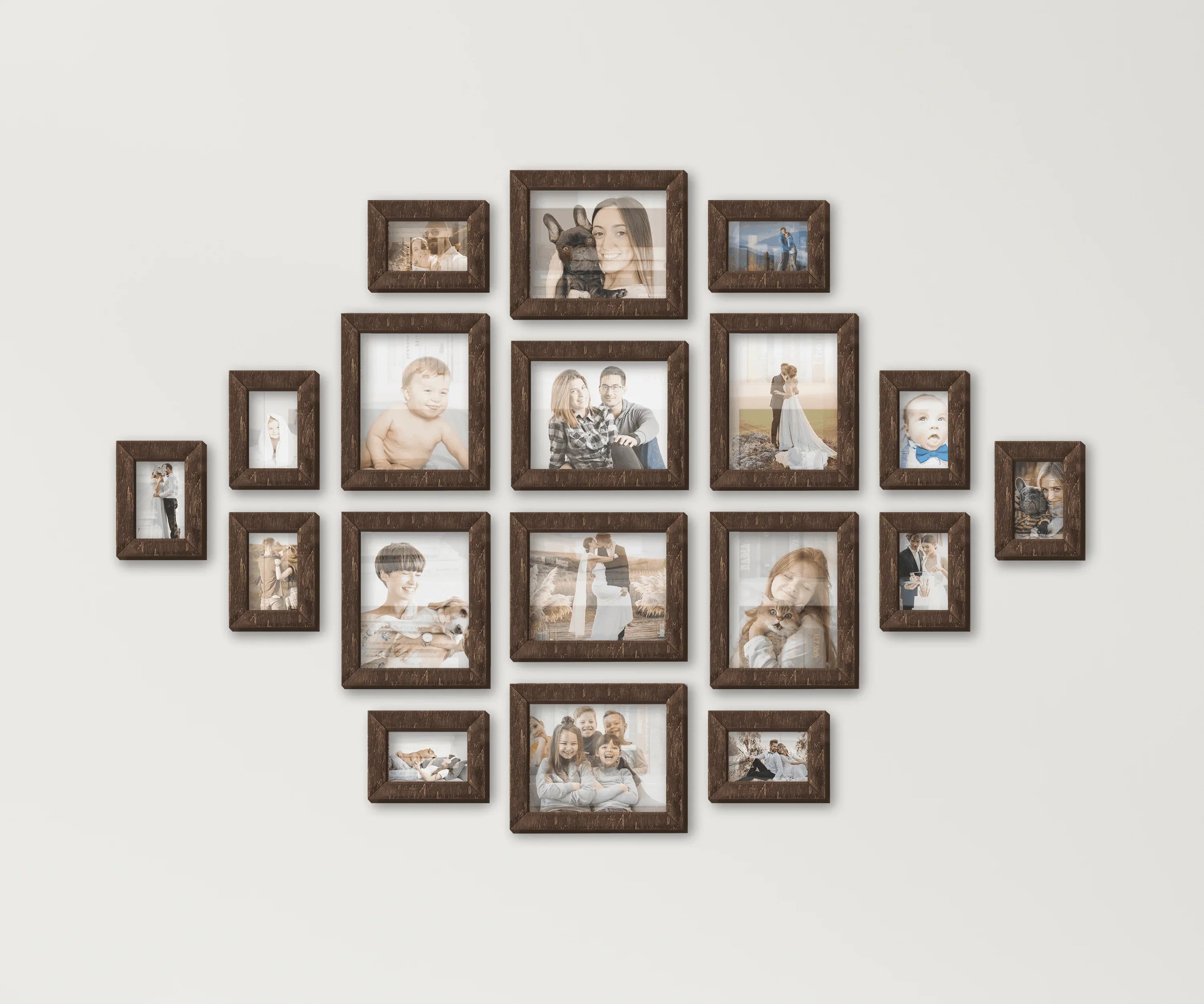 Wooden Photo Frame Set | Picture Wall Gallery - The Frame Depot