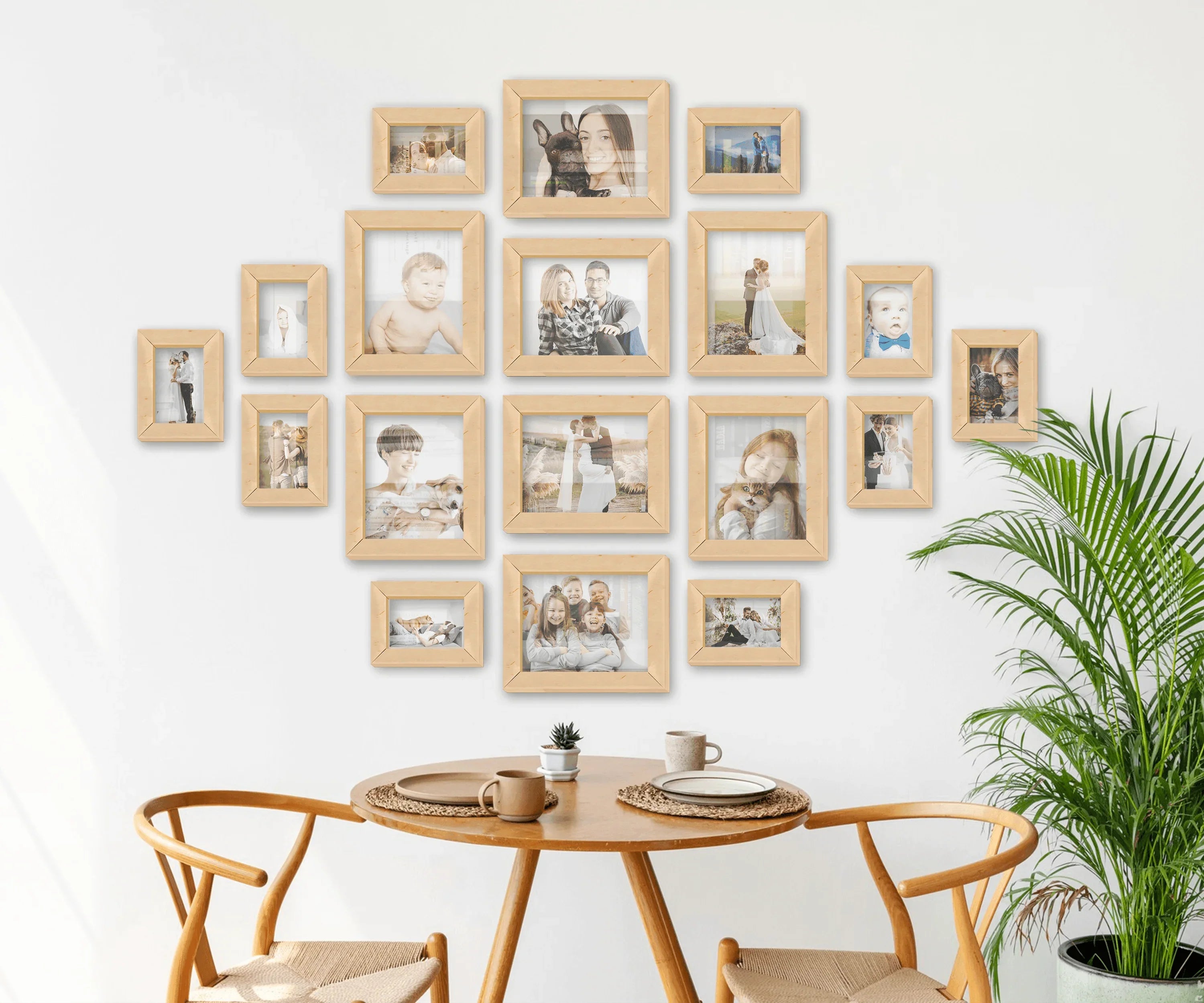Wooden Photo Frame Set | Picture Wall Gallery - The Frame Depot