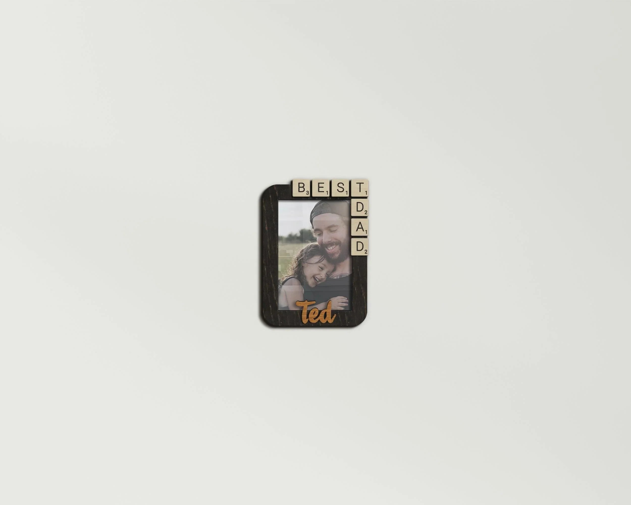 Engraved Photo Frame for Best Fad | Personalized Father Picture Frame - The Frame Depot
