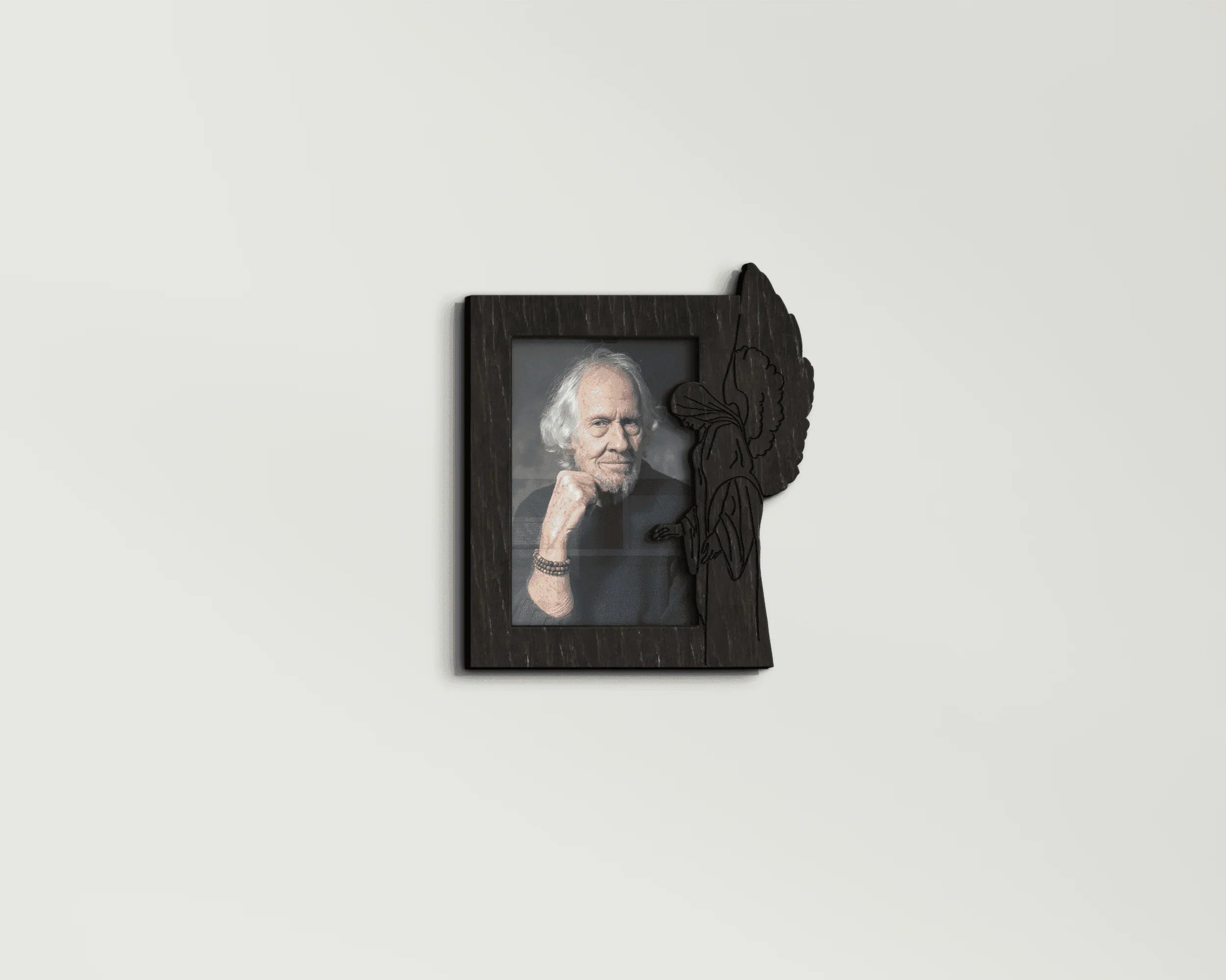 Custom Memorial Picture Frame | Photo Frame With Angel - The Frame Depot