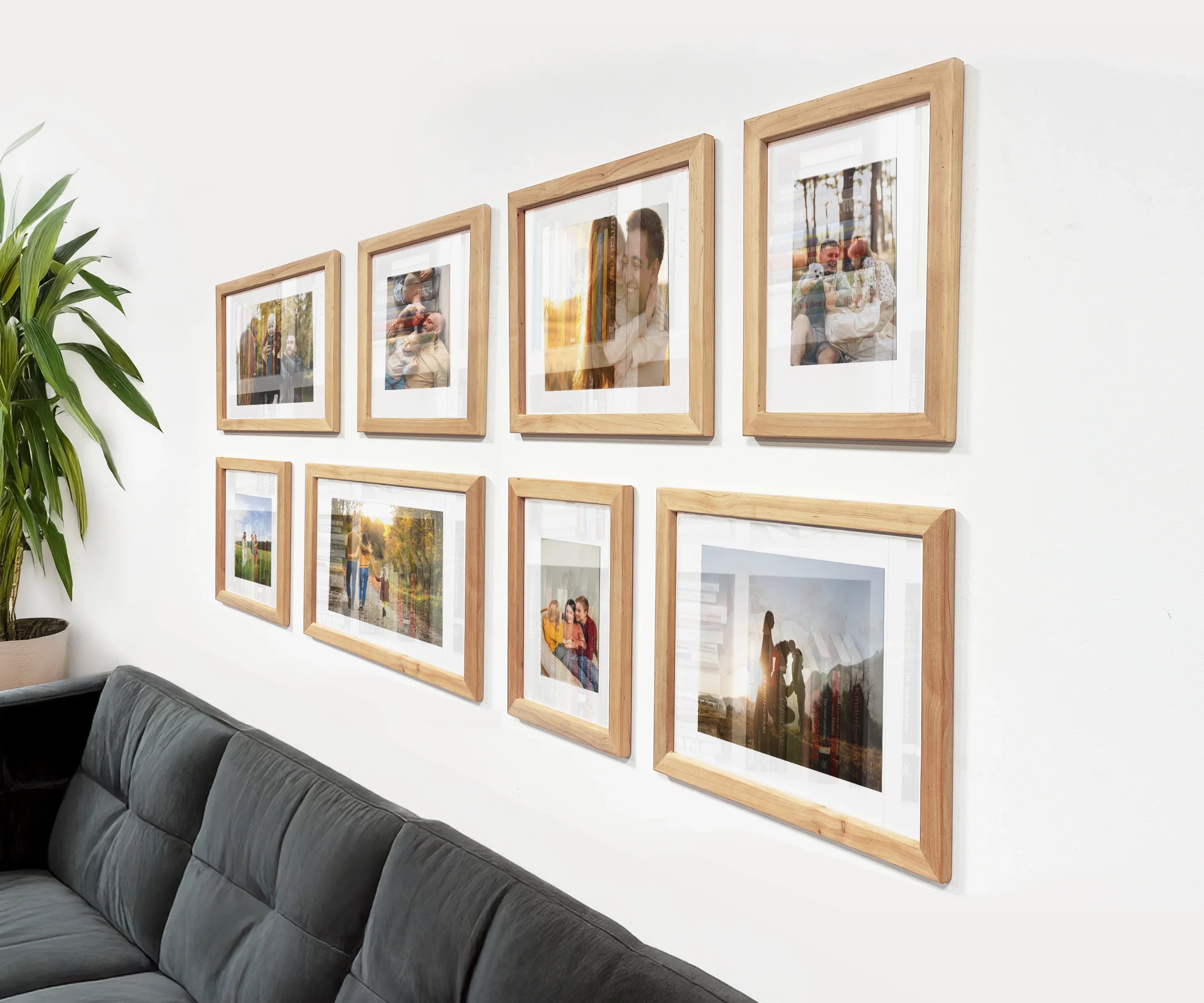 Picture frame set constructor | Rustic wall gallery frames - The Frame Depot