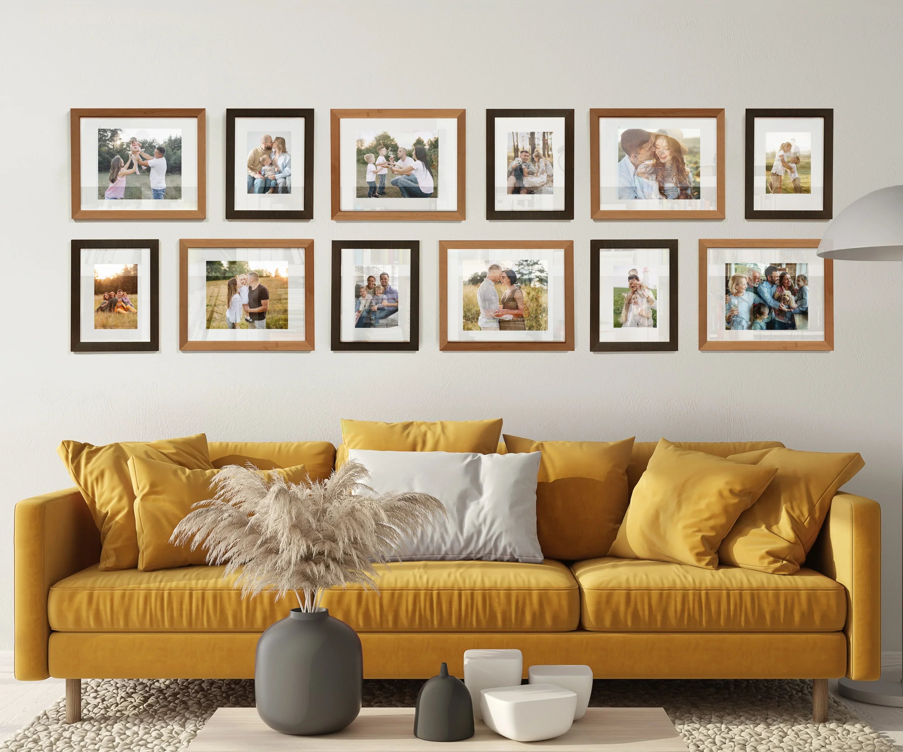 Picture frame set constructor | Rustic wall gallery frames - The Frame Depot