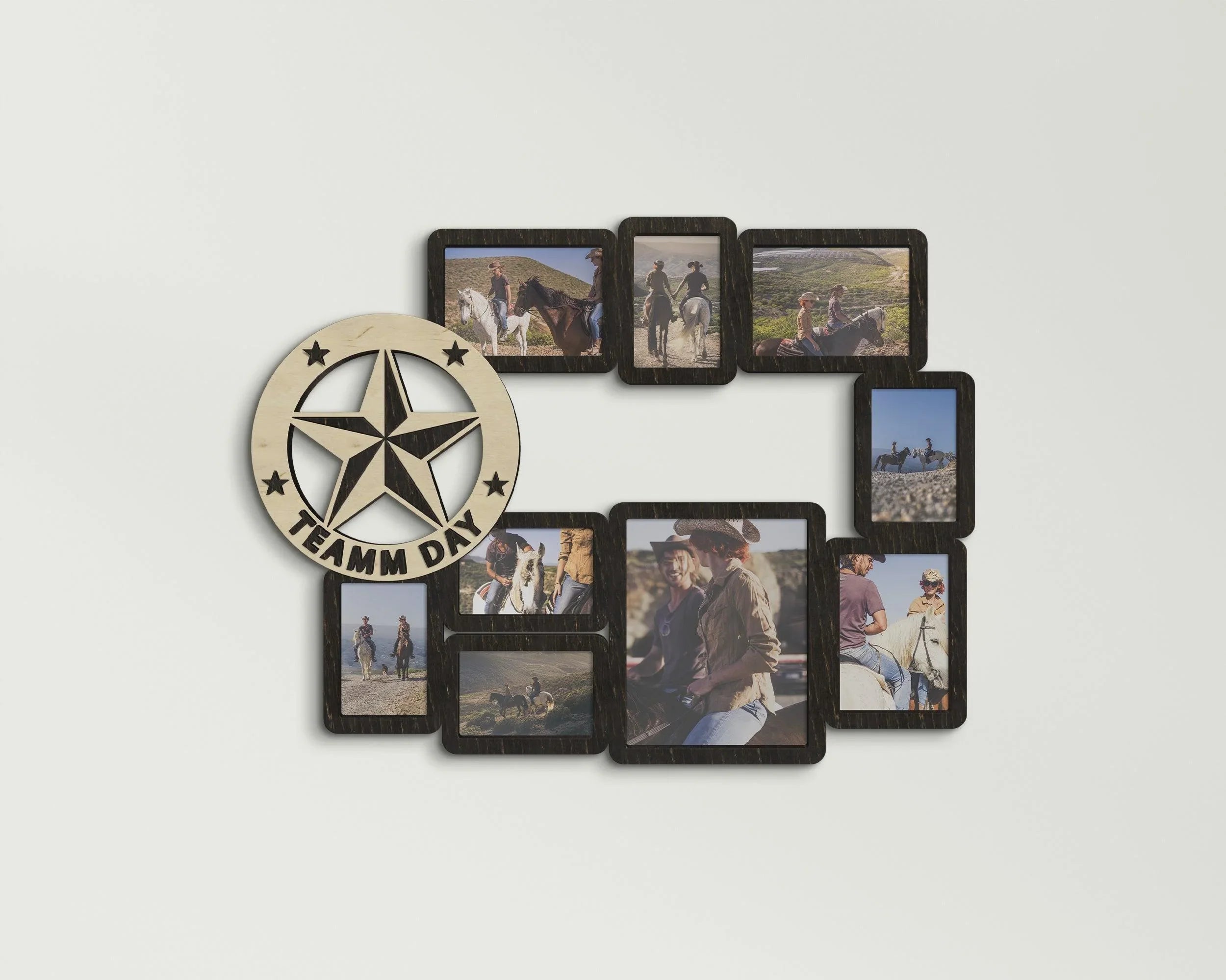 Texas Star Picture Frame Collage - The Frame Depot