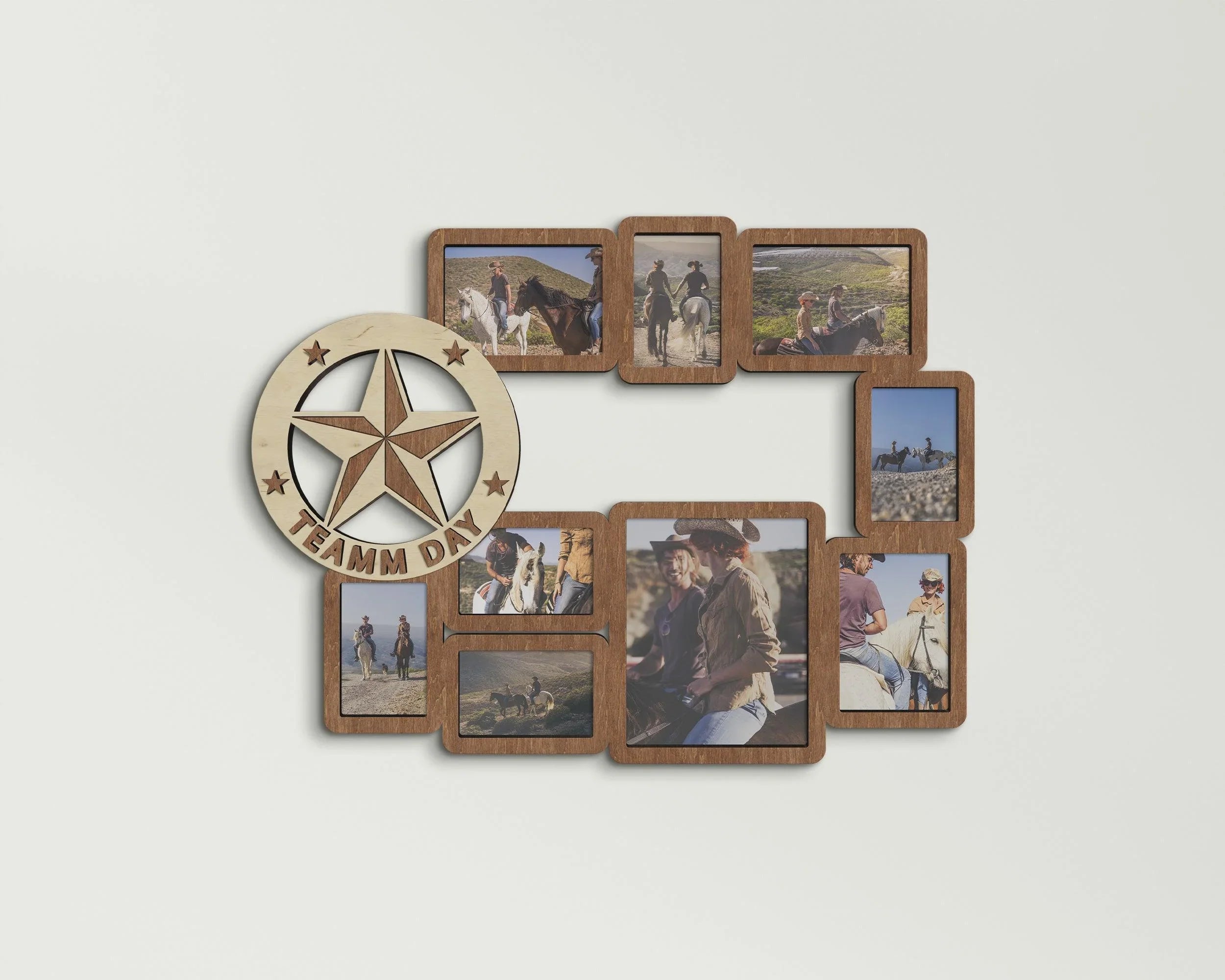Texas Star Picture Frame Collage - The Frame Depot