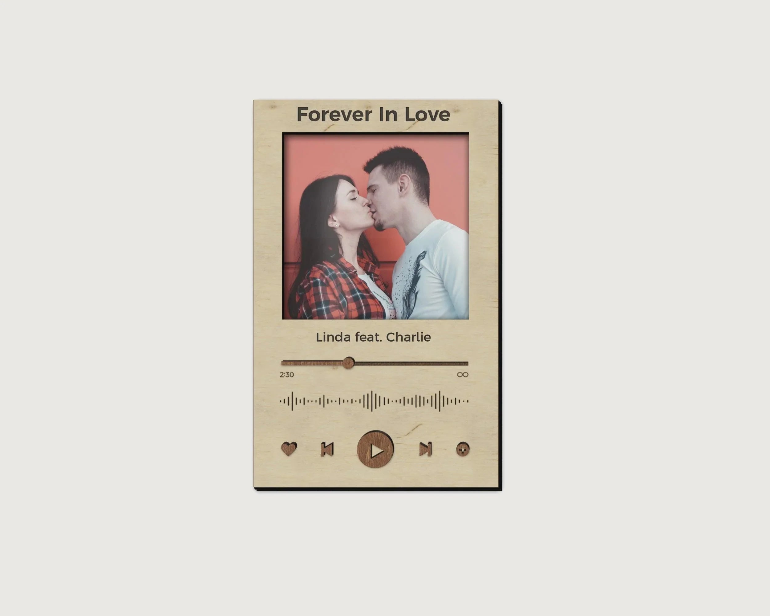 Music Plaque | Picture Frame | Couples Gift - The Frame Depot