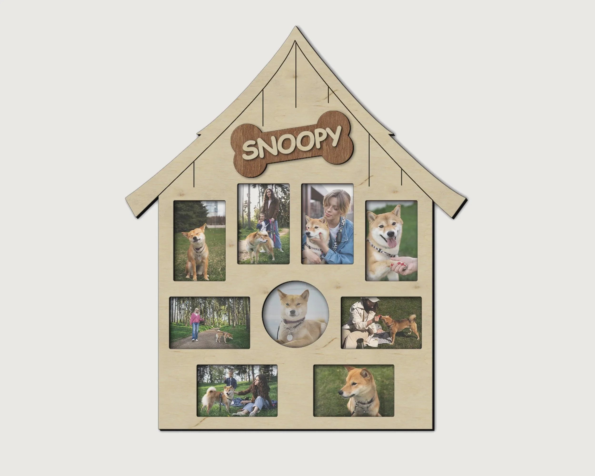 Doghouse Photo Frame | Personalized Dog Gift - The Frame Depot