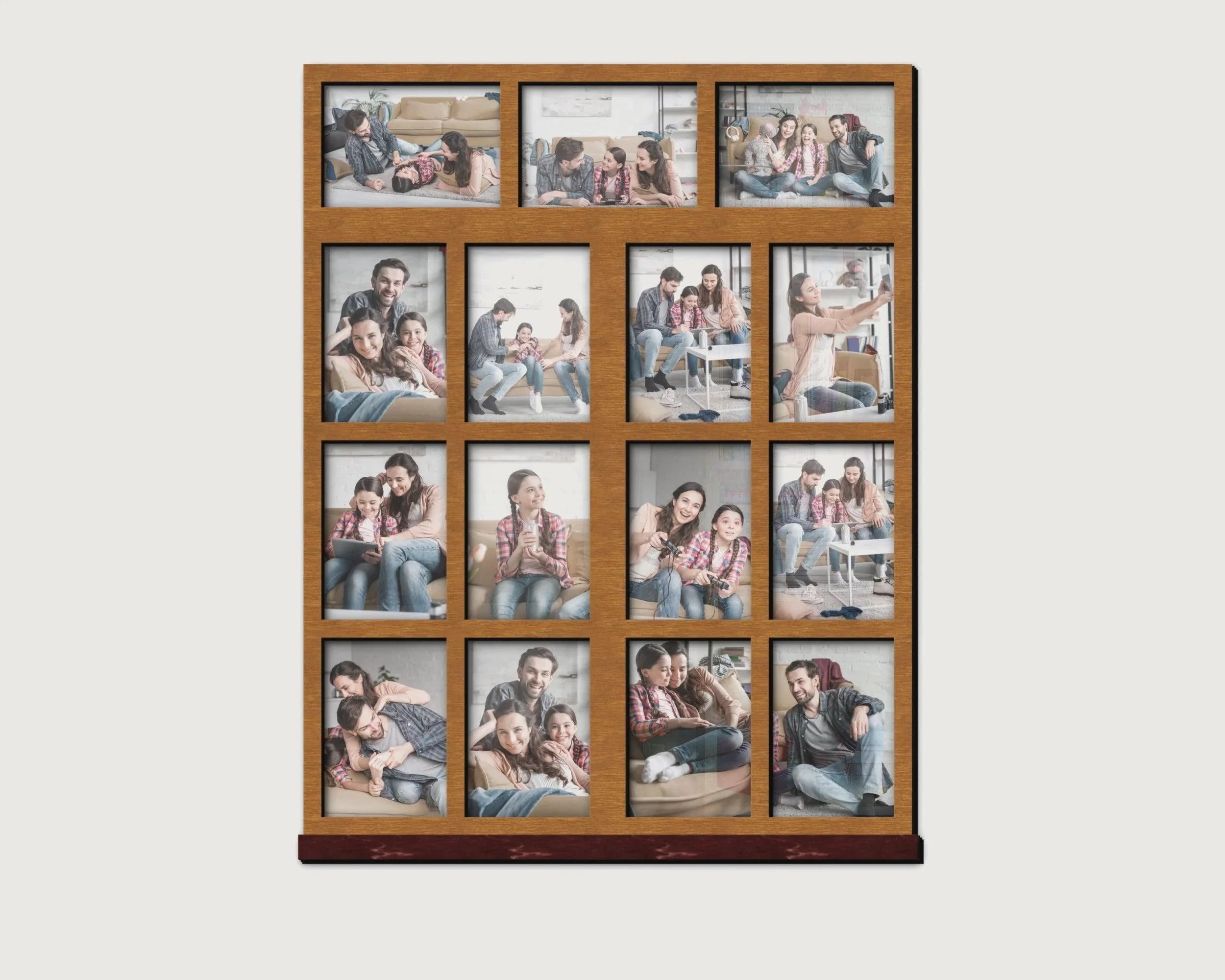 Rustic Window Frame Collage | Picture Frames - The Frame Depot