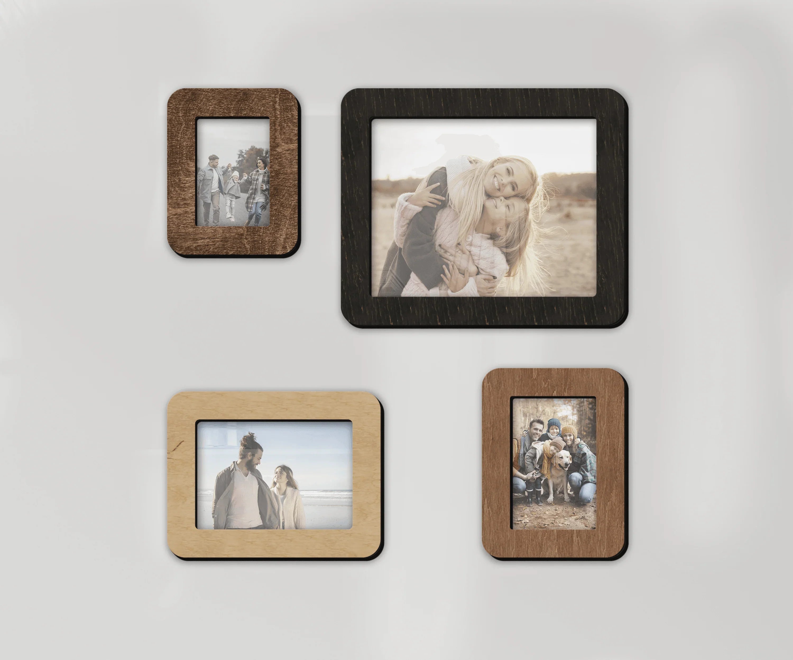 Custom Photo Frame with Rounded Edges | Wooden Picture Frames - The Frame Depot
