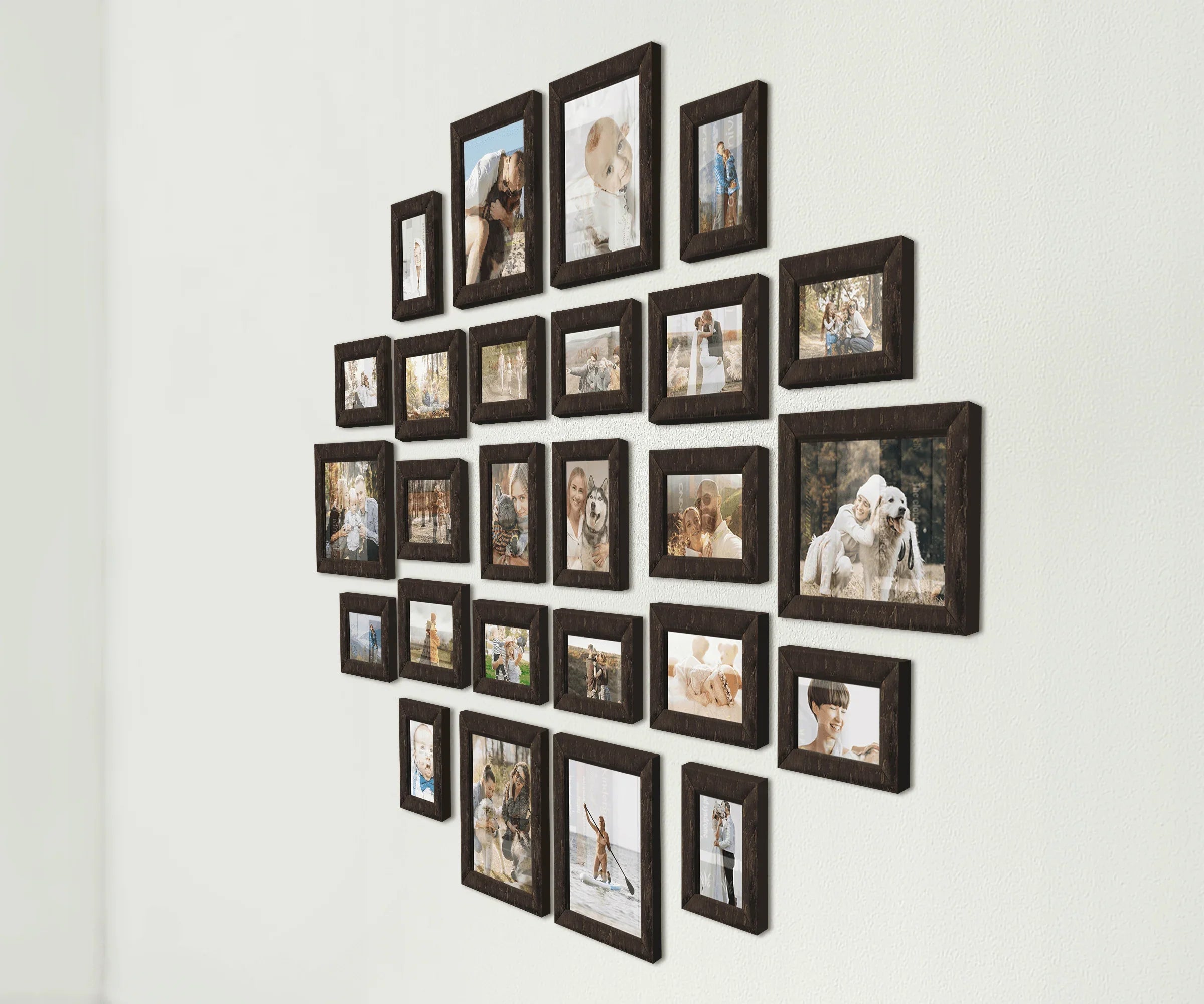 Extra Large Wall Art Gallery | Split Photo Frame Set | Picture Frames - The Frame Depot