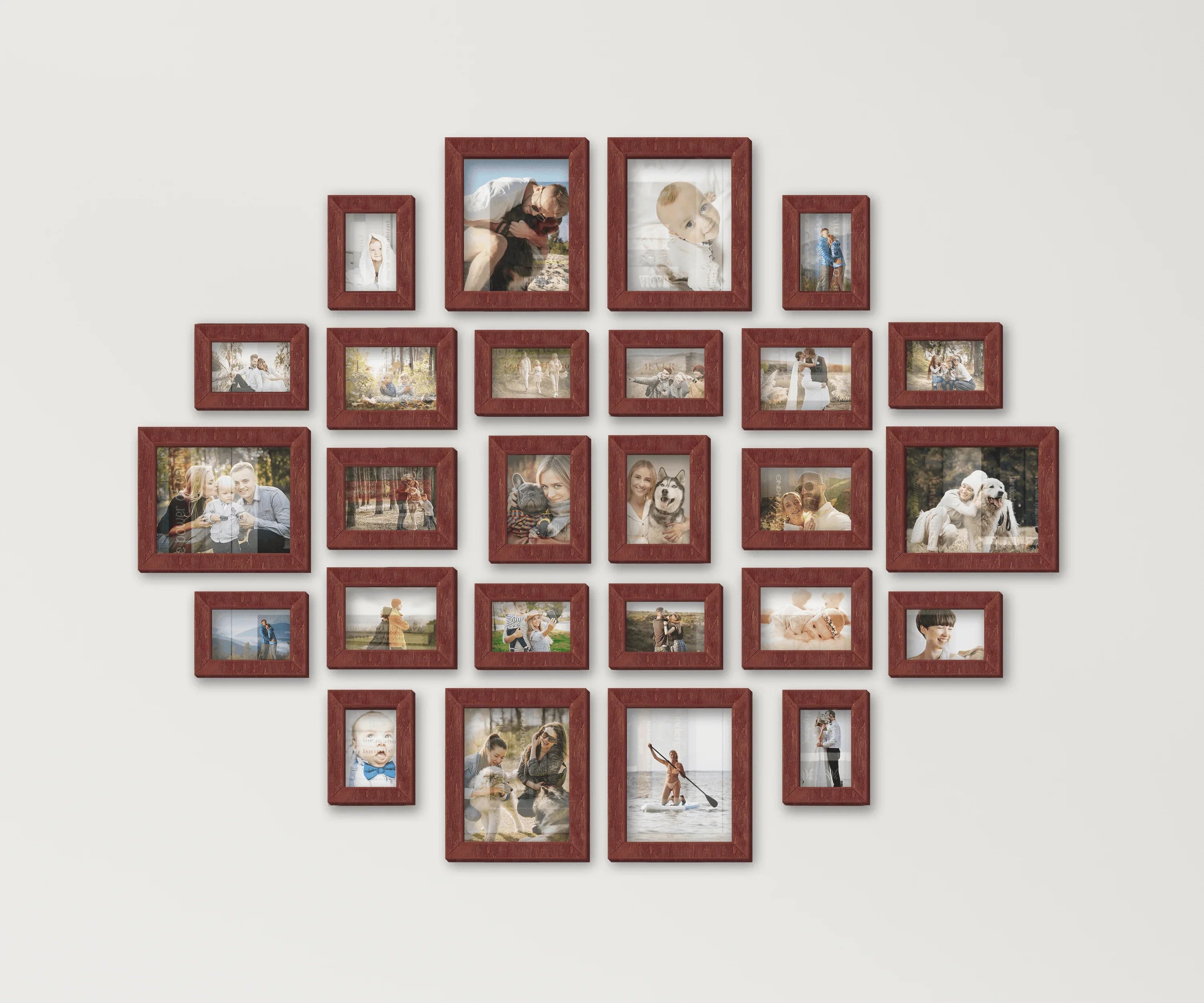 Extra Large Wall Art Gallery | Split Photo Frame Set | Picture Frames - The Frame Depot