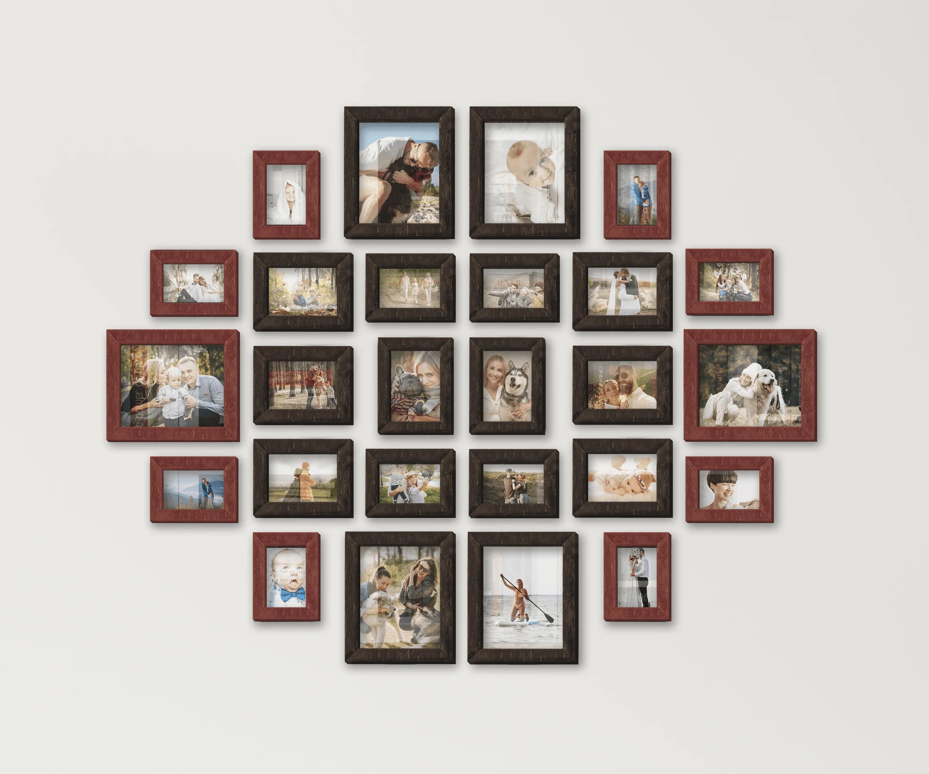 Extra Large Wall Art Gallery | Split Photo Frame Set | Picture Frames - The Frame Depot