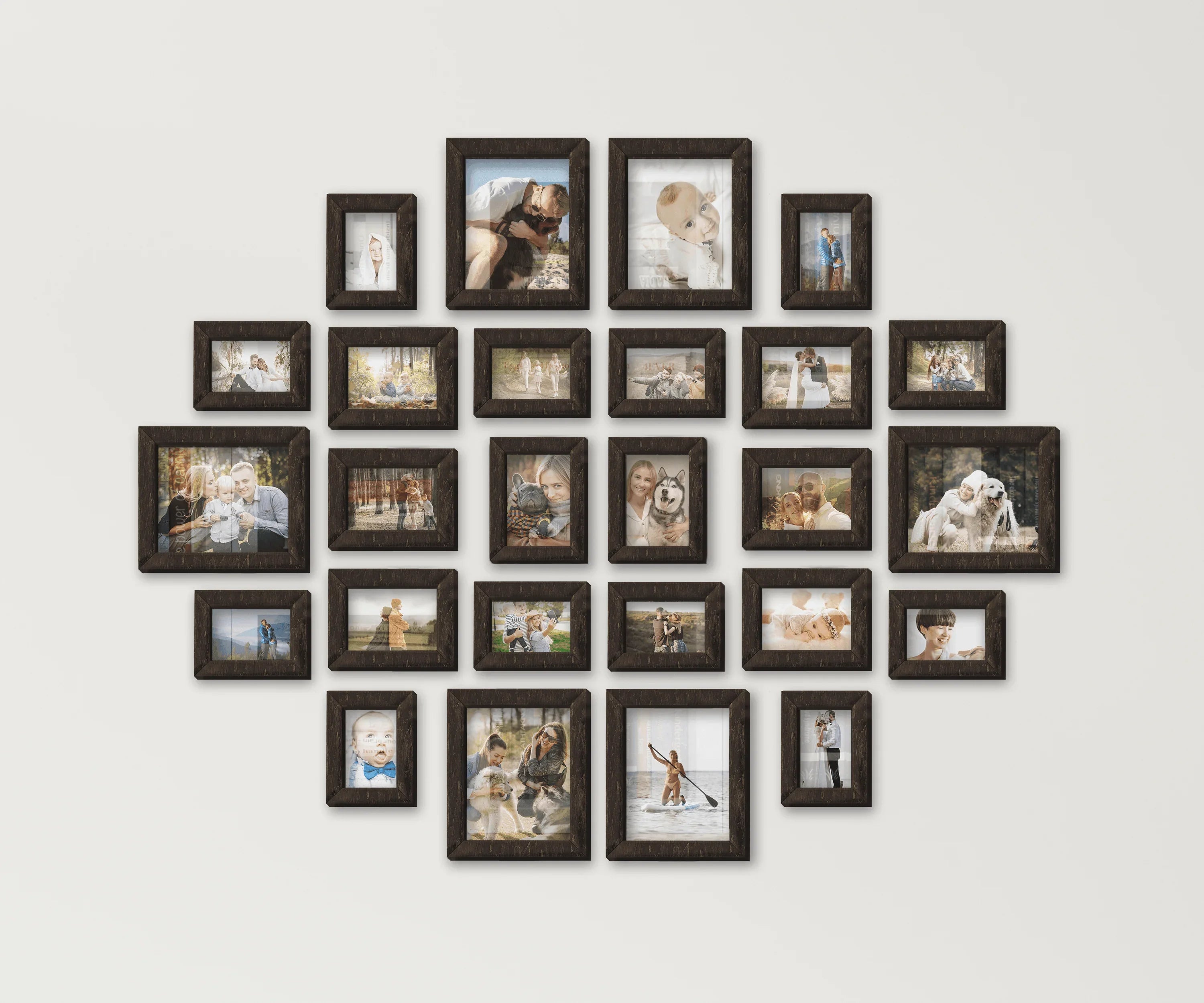 Extra Large Wall Art Gallery | Split Photo Frame Set | Picture Frames - The Frame Depot