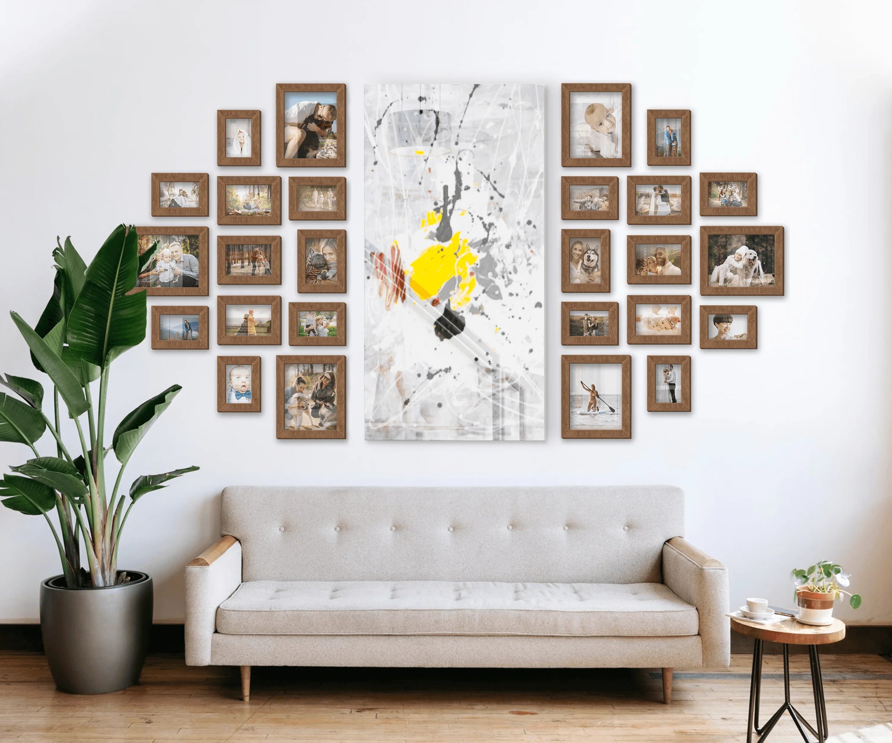Extra Large Wall Art Gallery | Split Photo Frame Set | Picture Frames - The Frame Depot