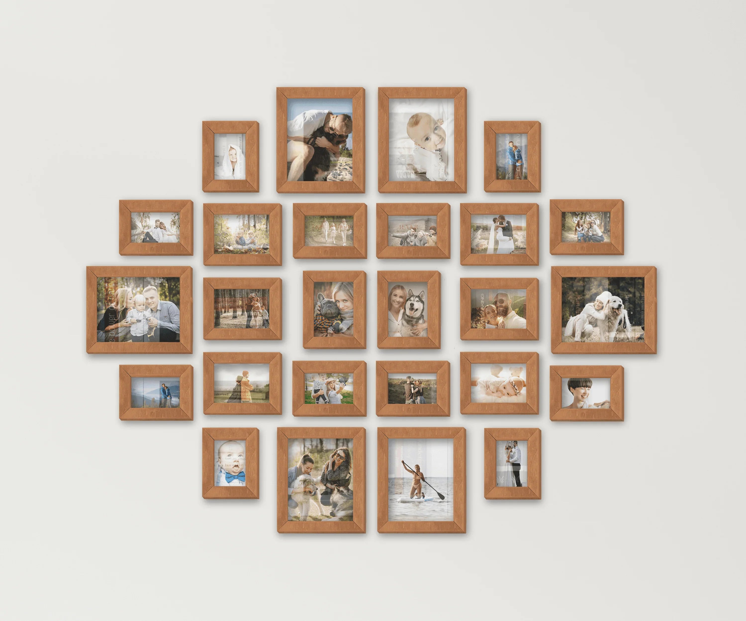 Extra Large Wall Art Gallery | Split Photo Frame Set | Picture Frames - The Frame Depot