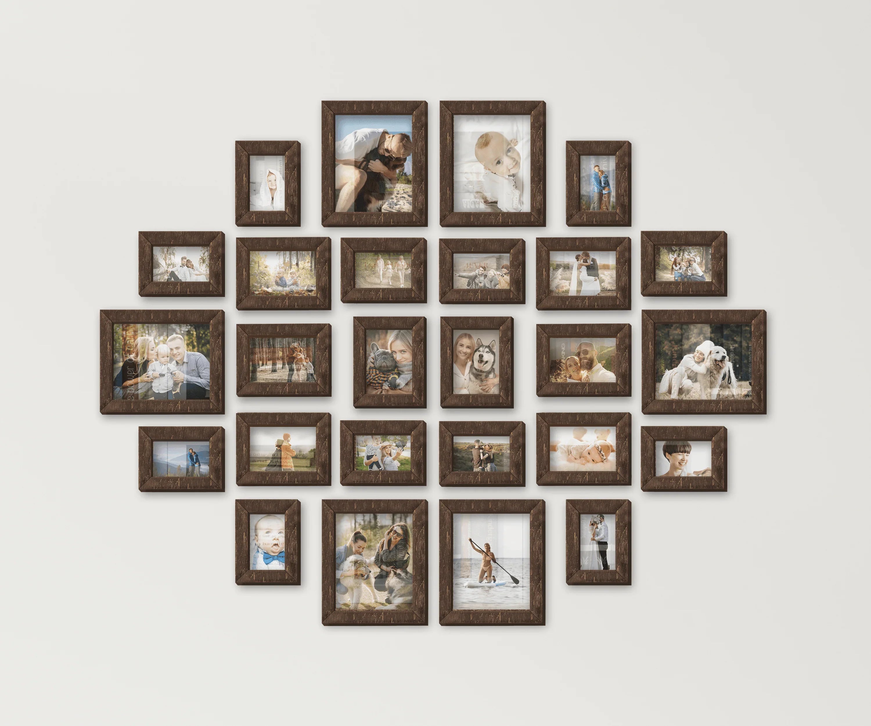 Extra Large Wall Art Gallery | Split Photo Frame Set | Picture Frames - The Frame Depot