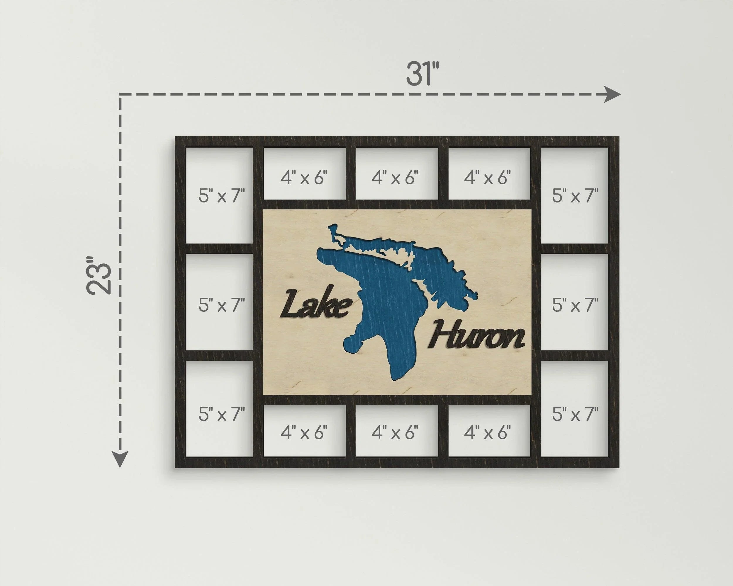 Personalized Lake Picture Frame - The Frame Depot