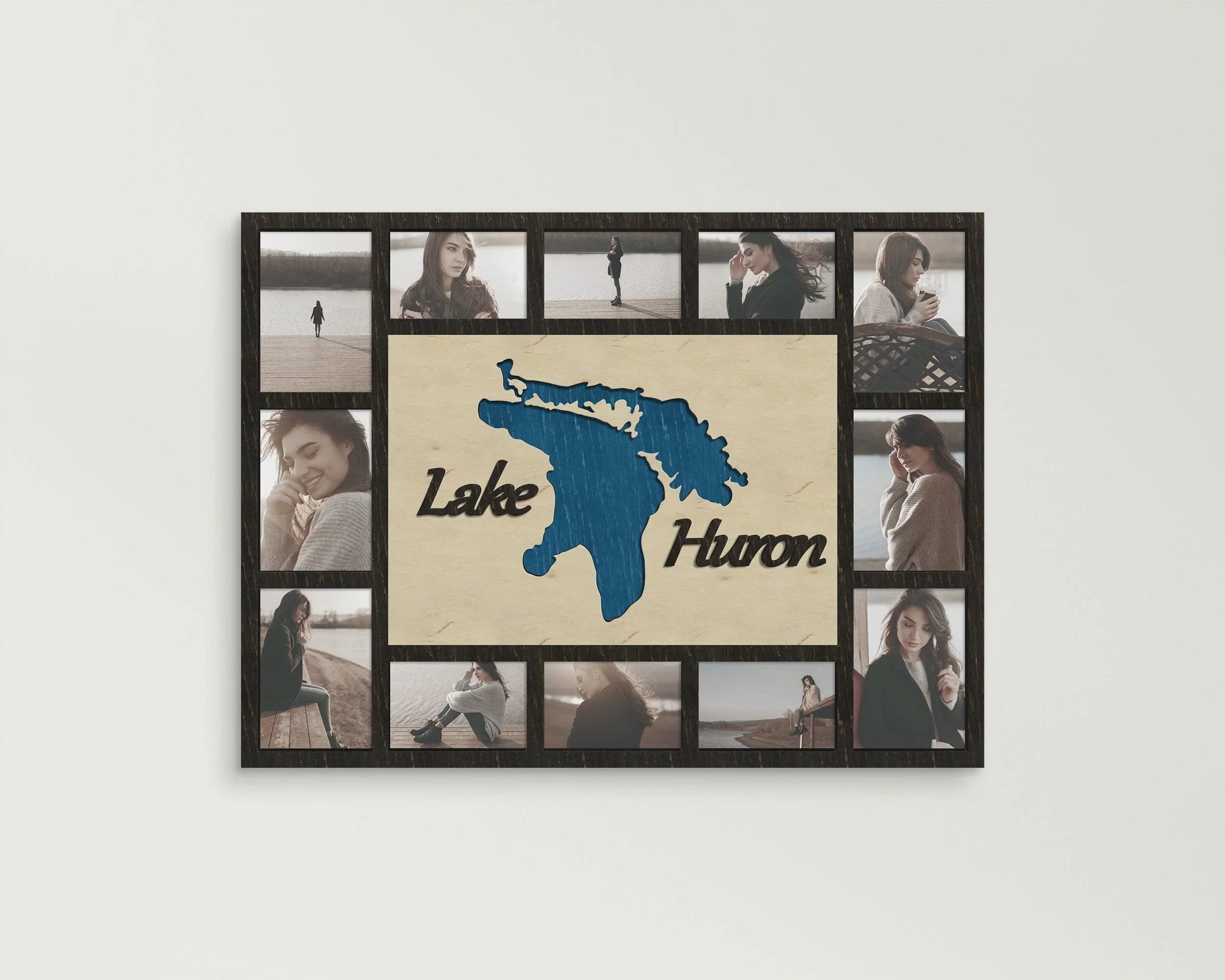Personalized Lake Picture Frame - The Frame Depot