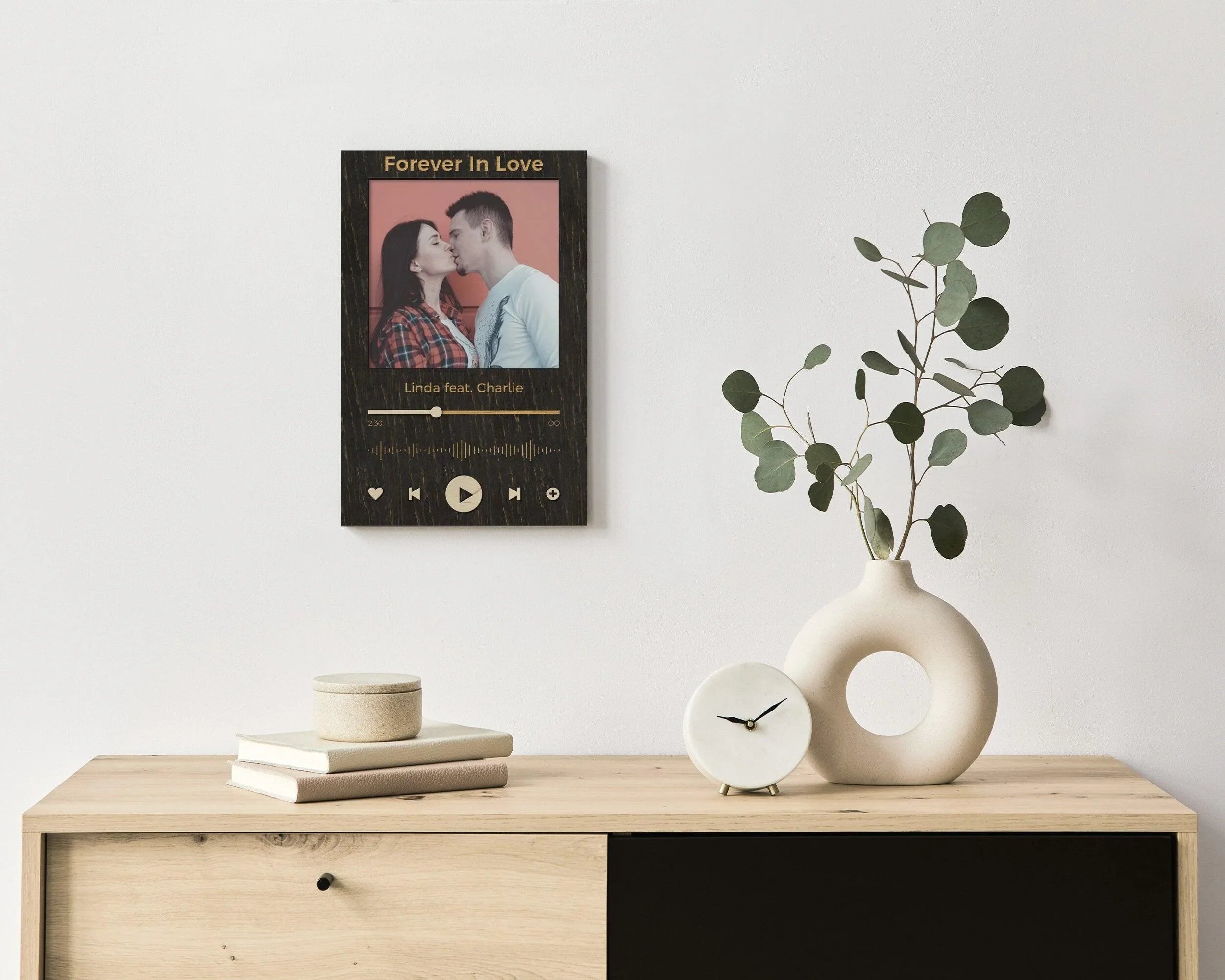 Music Plaque | Picture Frame | Couples Gift - The Frame Depot