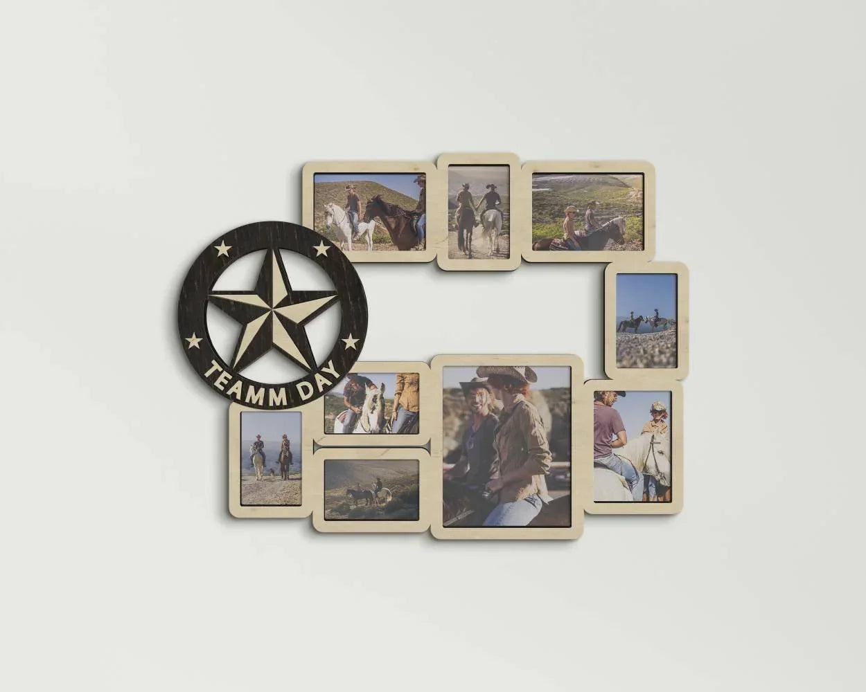 Texas Star Picture Frame Collage - The Frame Depot