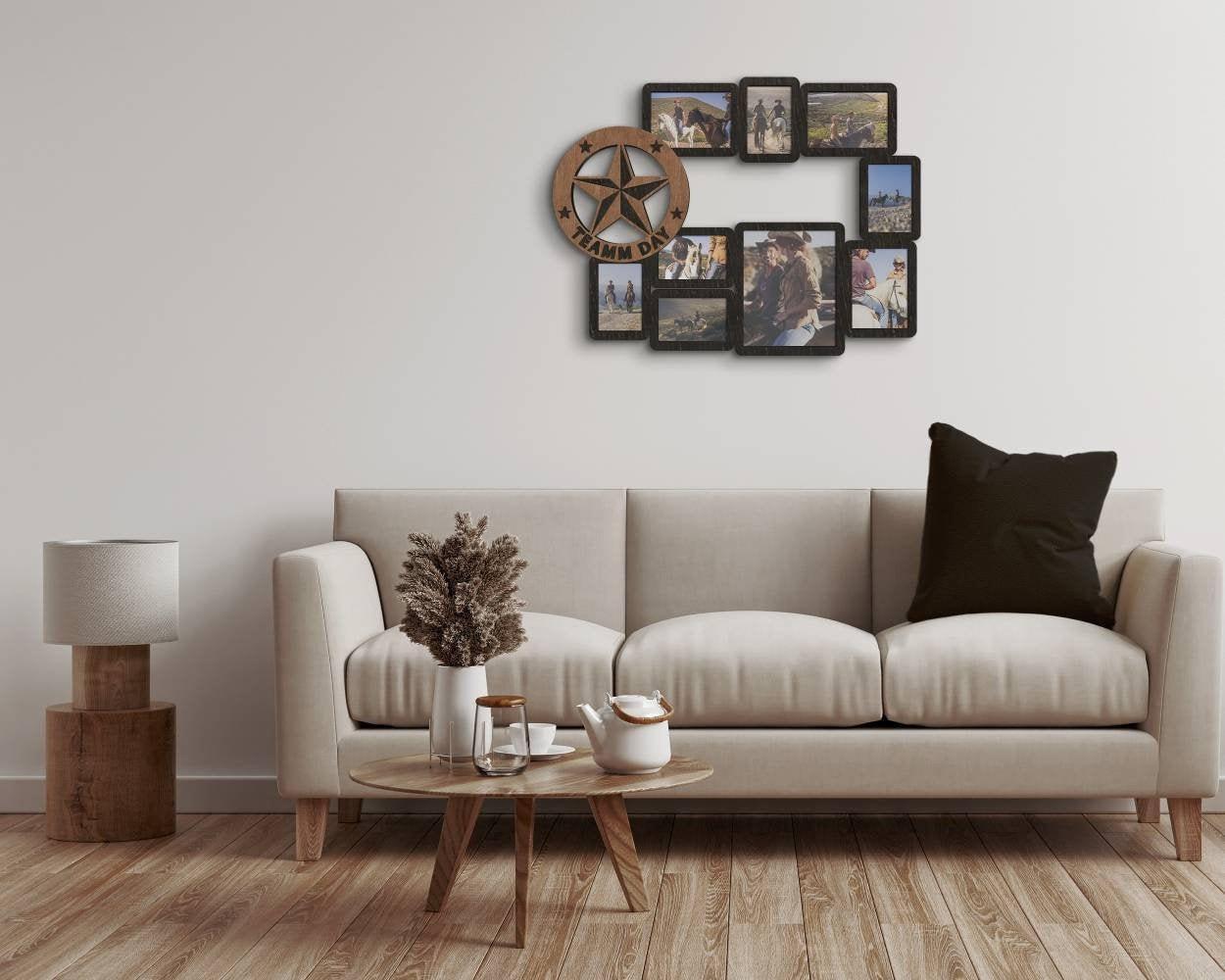 Texas Star Picture Frame Collage - The Frame Depot