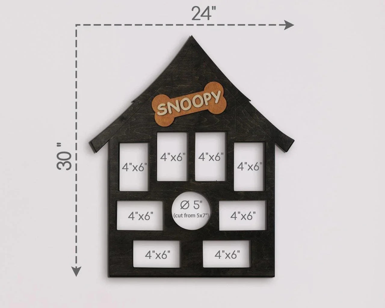 Doghouse Photo Frame | Personalized Dog Gift - The Frame Depot