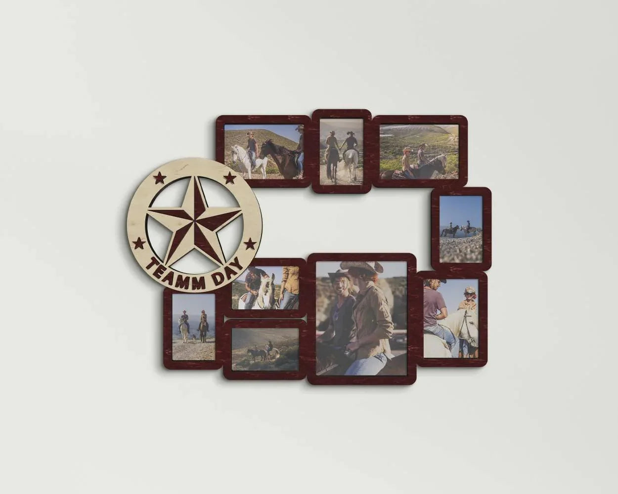 Texas Star Picture Frame Collage - The Frame Depot