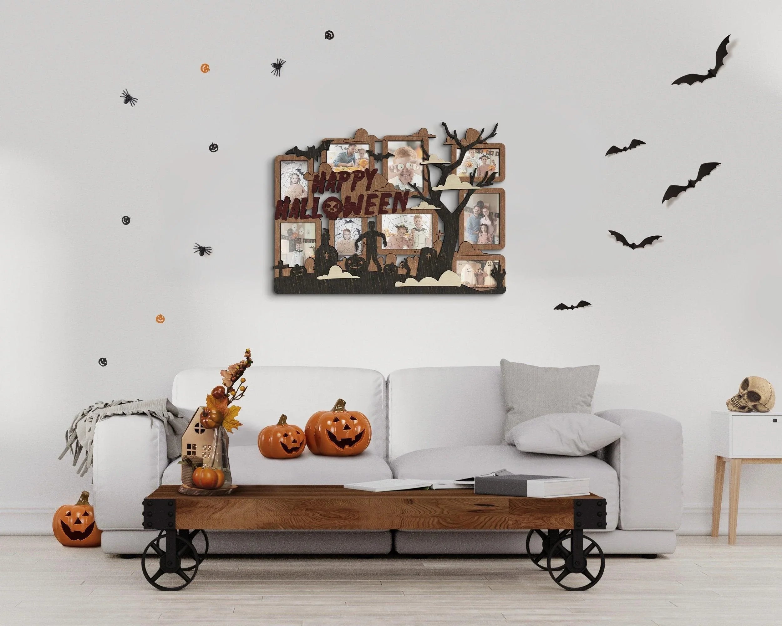 Halloween-Themed Picture Frame Collage - The Frame Depot
