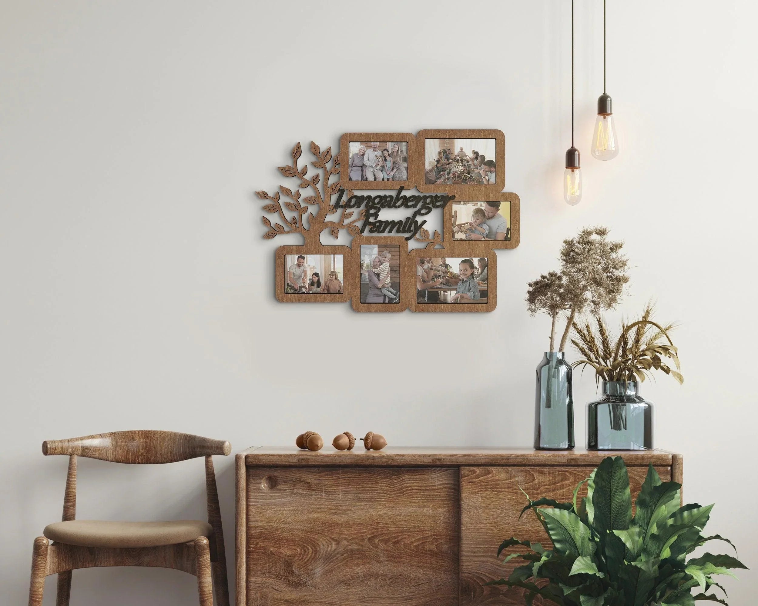 M-size Family Picture Frame | Family tree | Photo wall collage - The Frame Depot