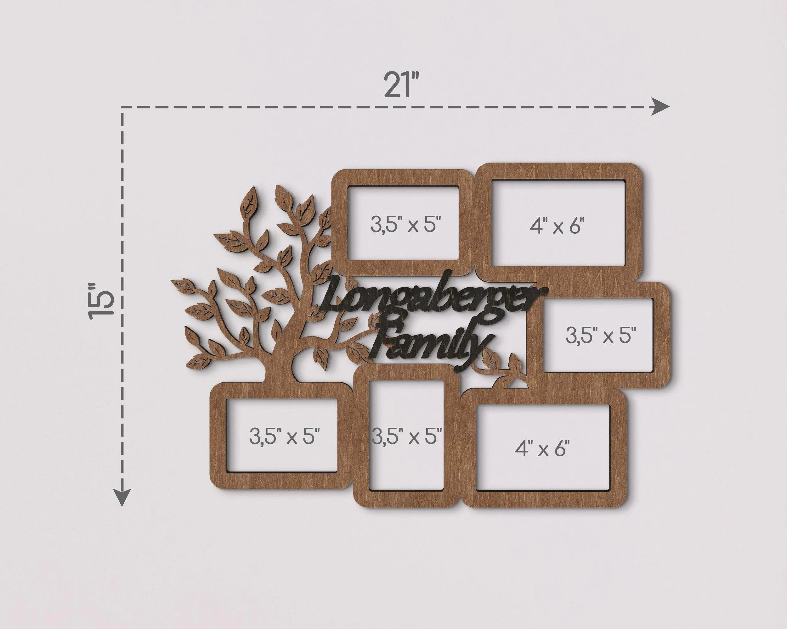 M-size Family Picture Frame | Family tree | Photo wall collage - The Frame Depot