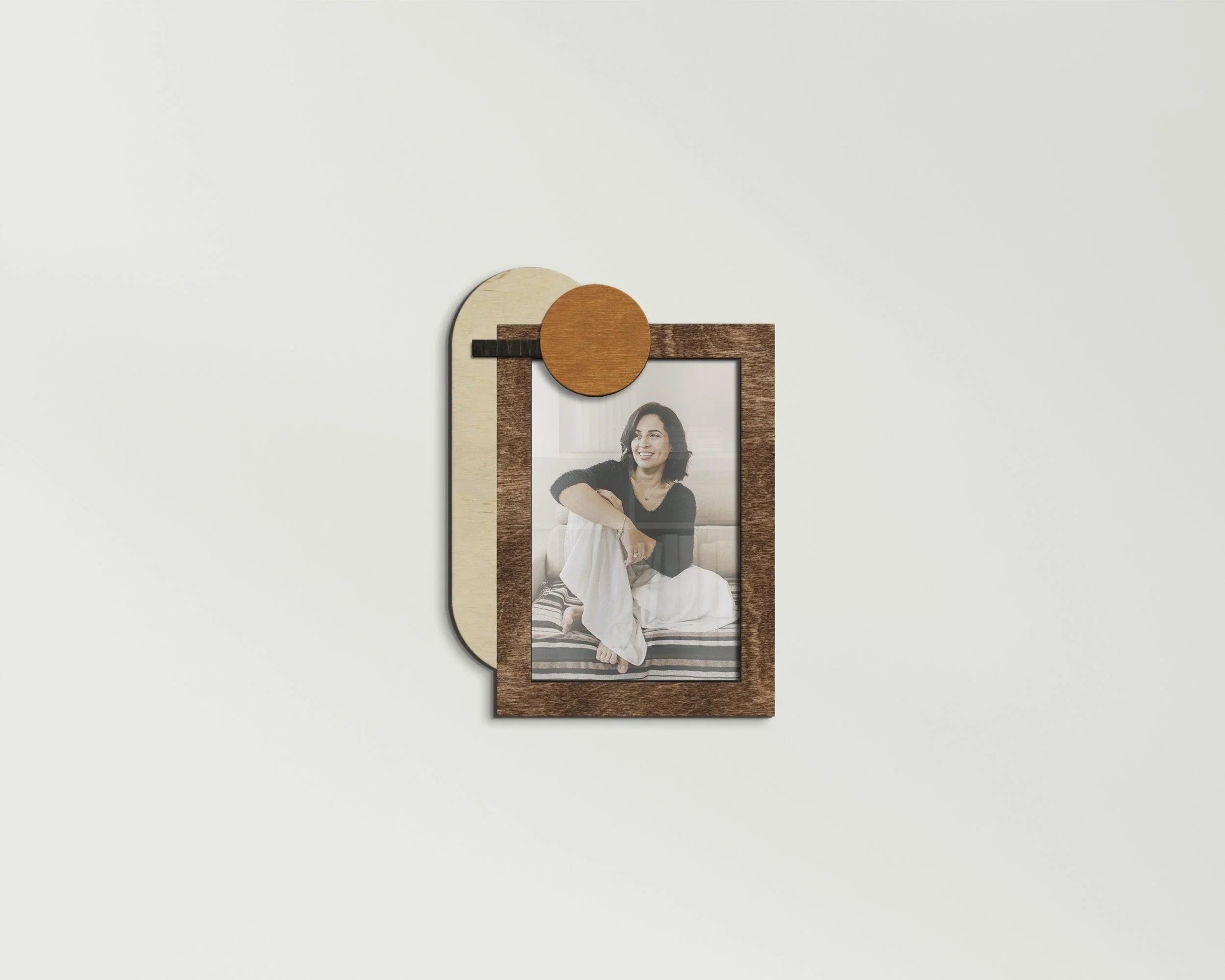 Modern Abstract Photo Frame | Rustic Picture Frame - The Frame Depot