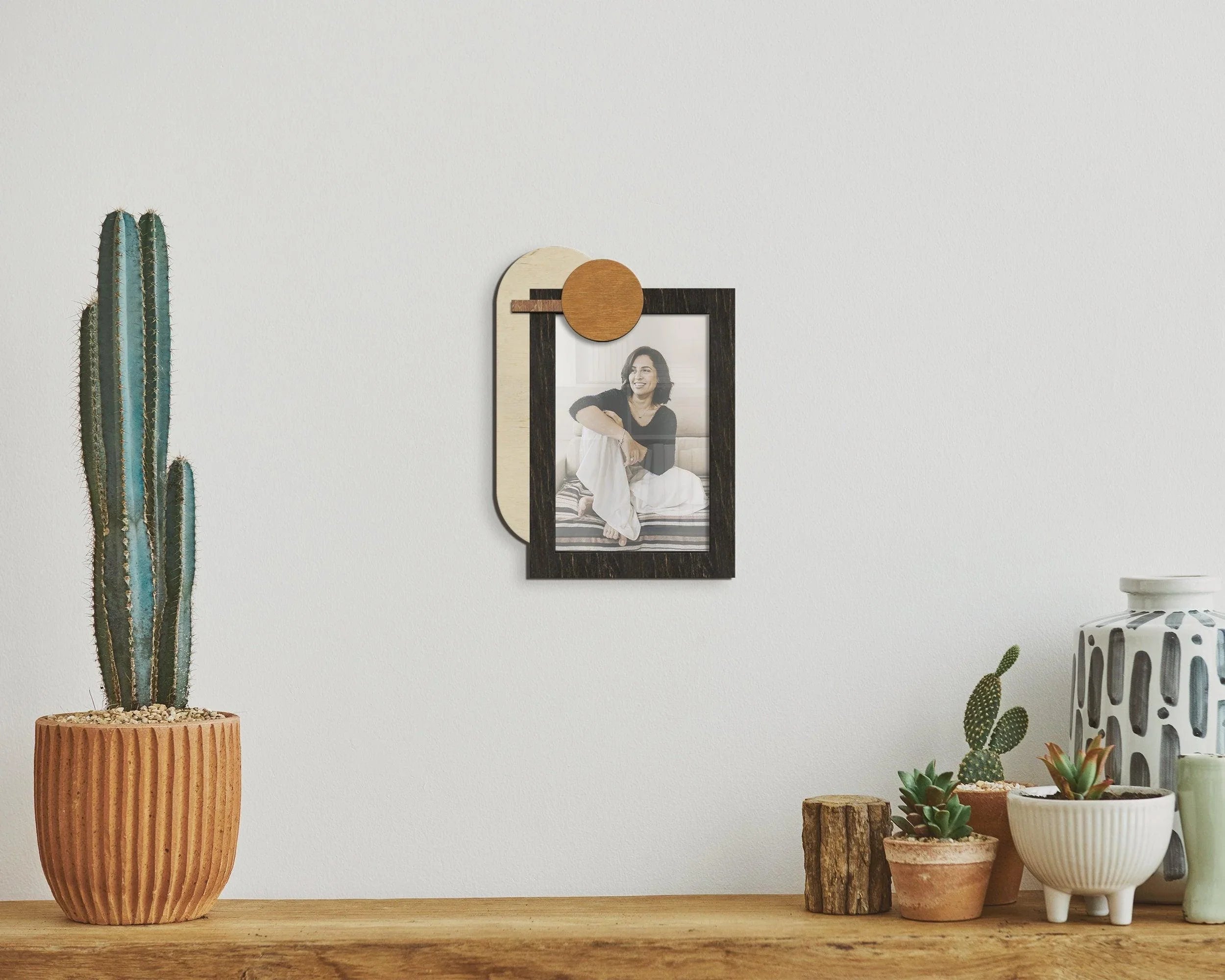 Modern Abstract Photo Frame | Rustic Picture Frame - The Frame Depot