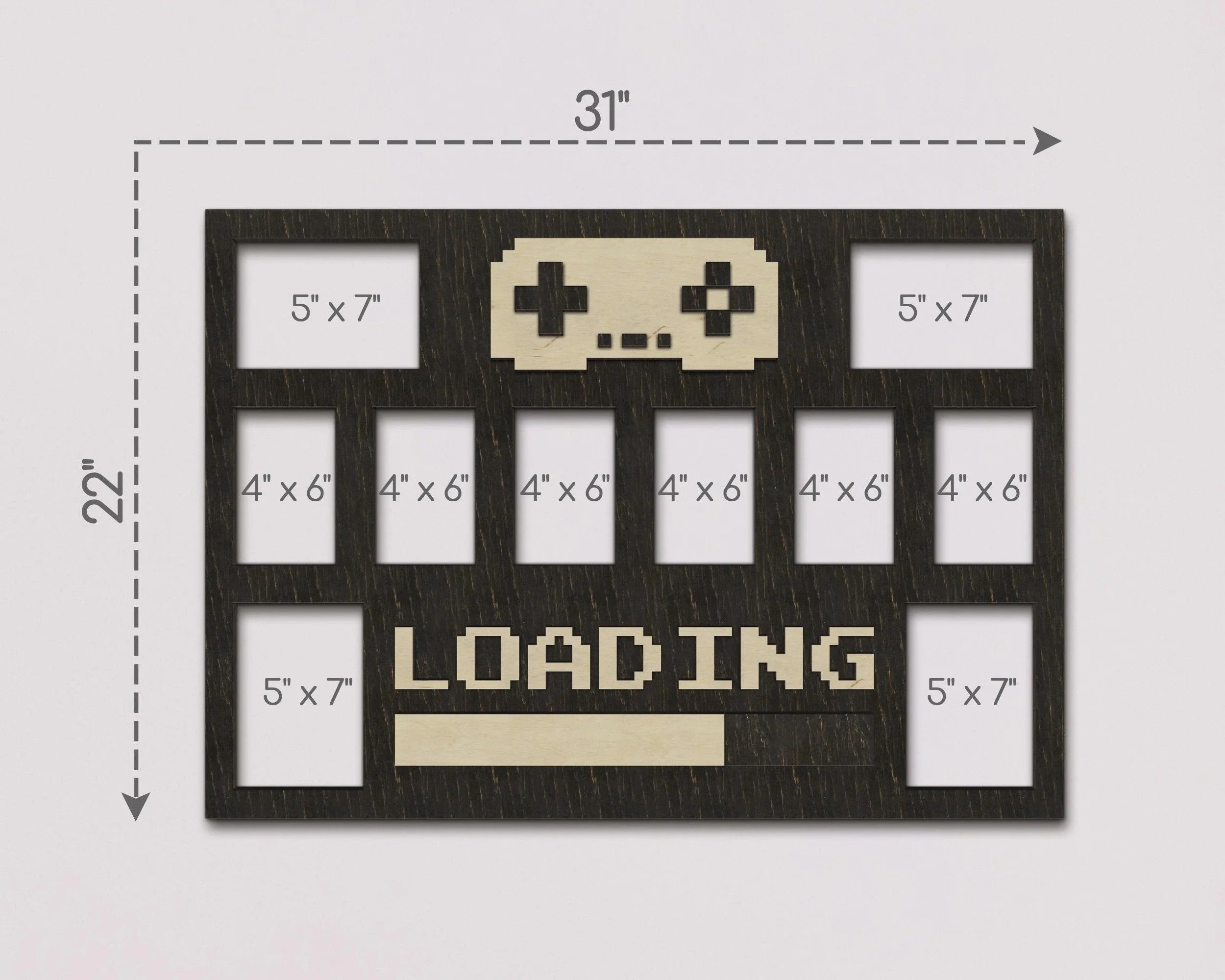 Pixel Art Gamepad Frame | Unique Gaming Gift - The Frame Depot