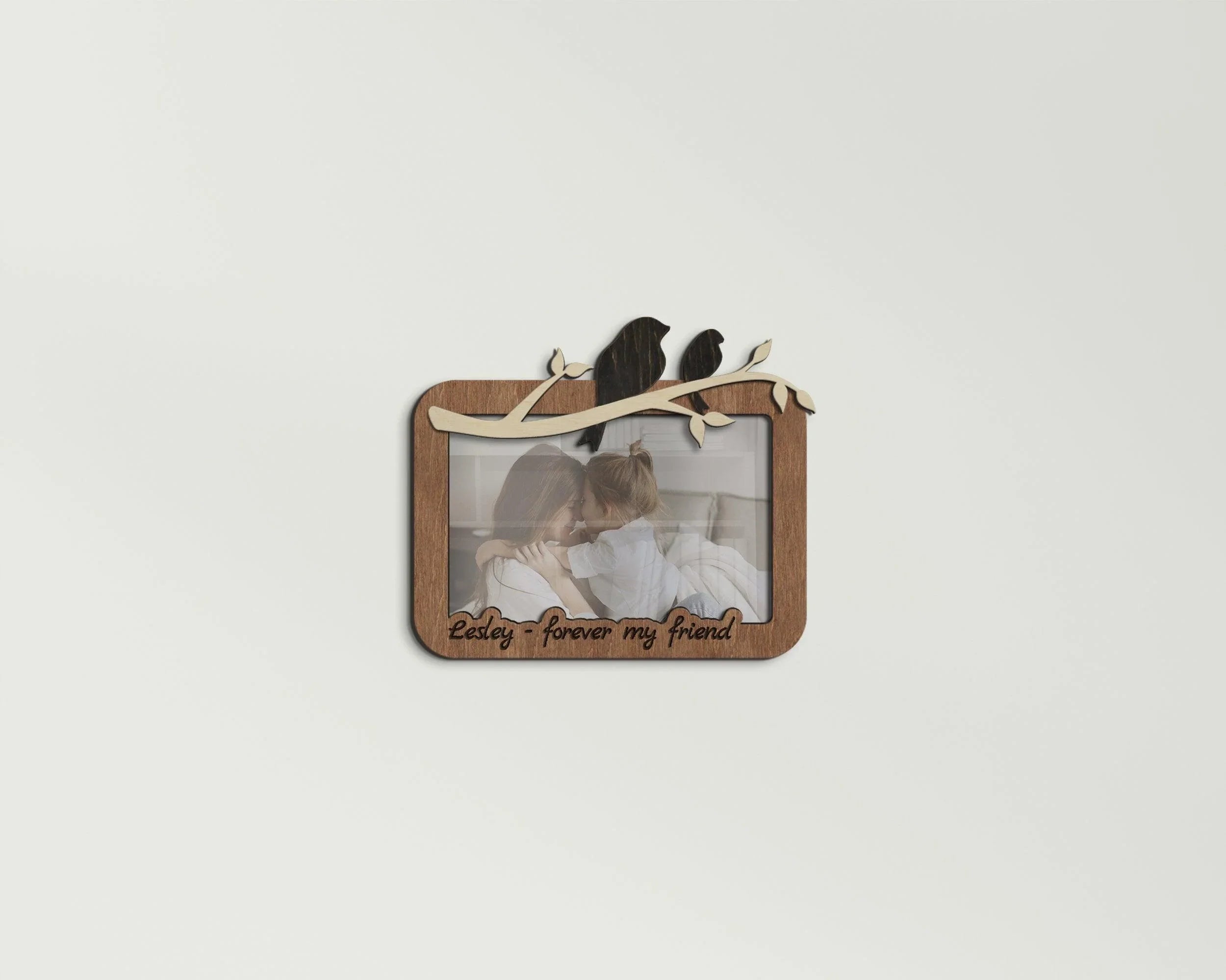 Bird-themed Photo Frame | Forever my Friend Sign - The Frame Depot