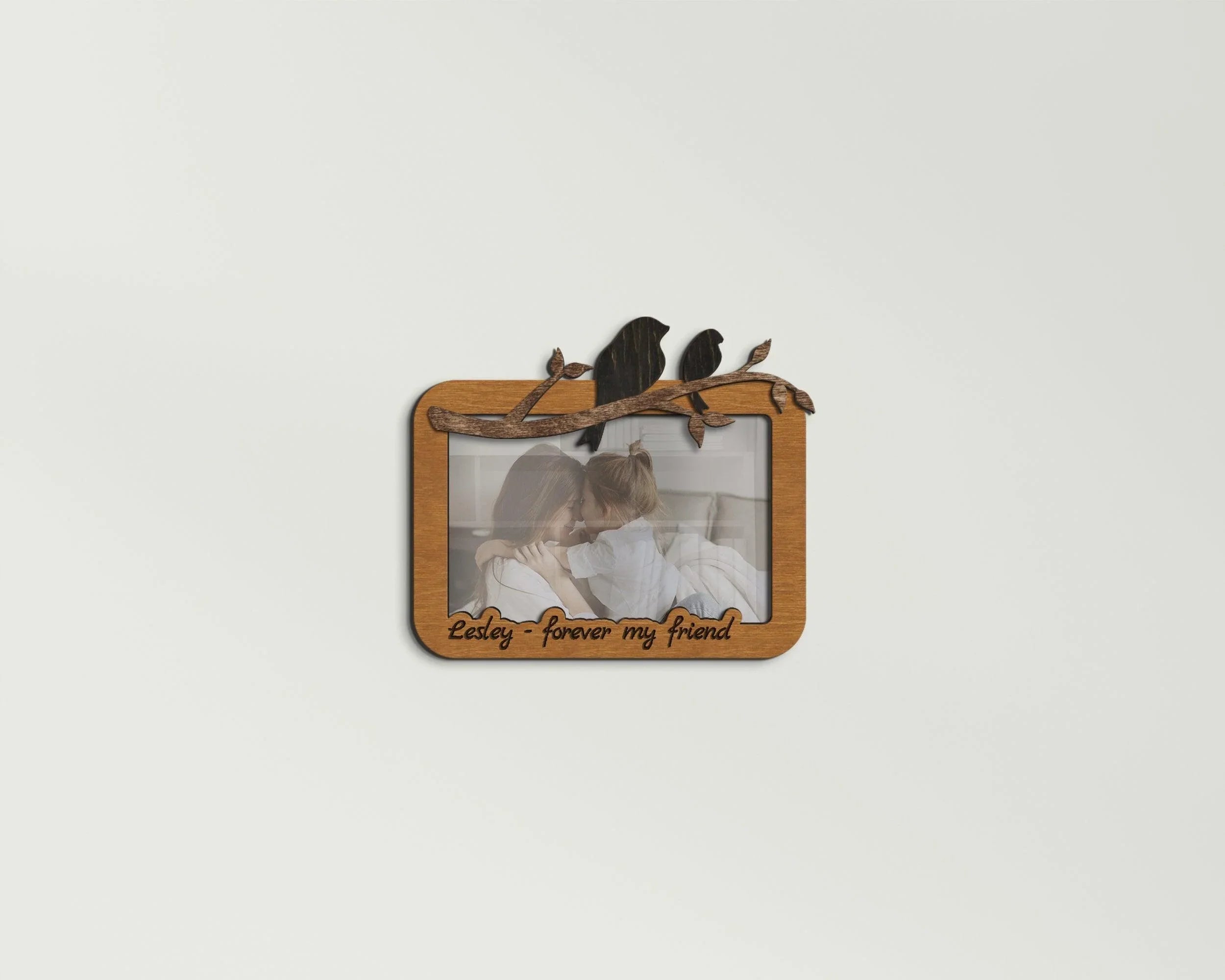 Bird-themed Photo Frame | Forever my Friend Sign - The Frame Depot