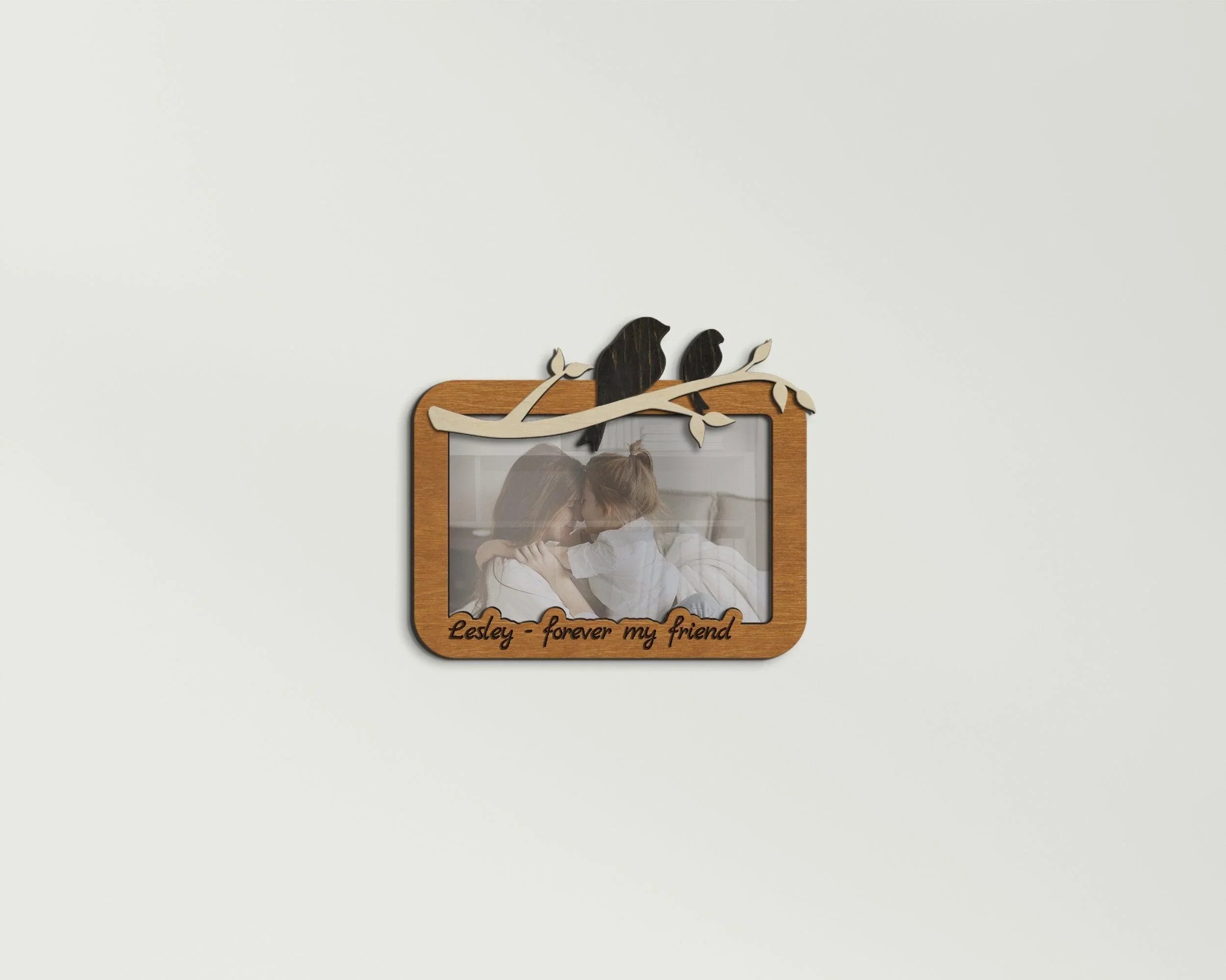 Bird-themed Photo Frame | Forever my Friend Sign - The Frame Depot