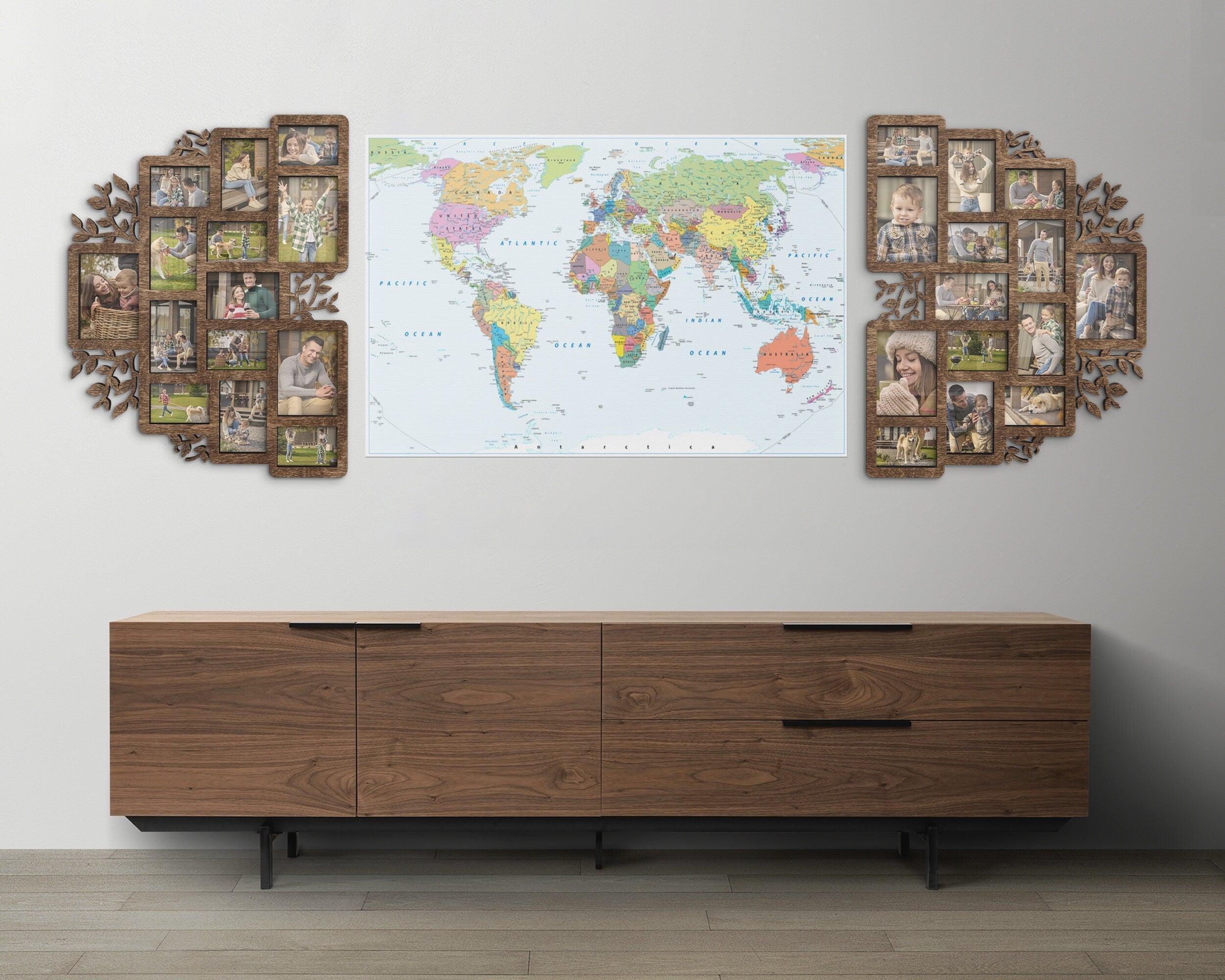 Split Picture Collage | Family Tree Wall Art | Custom Photo Frame Gallery - The Frame Depot