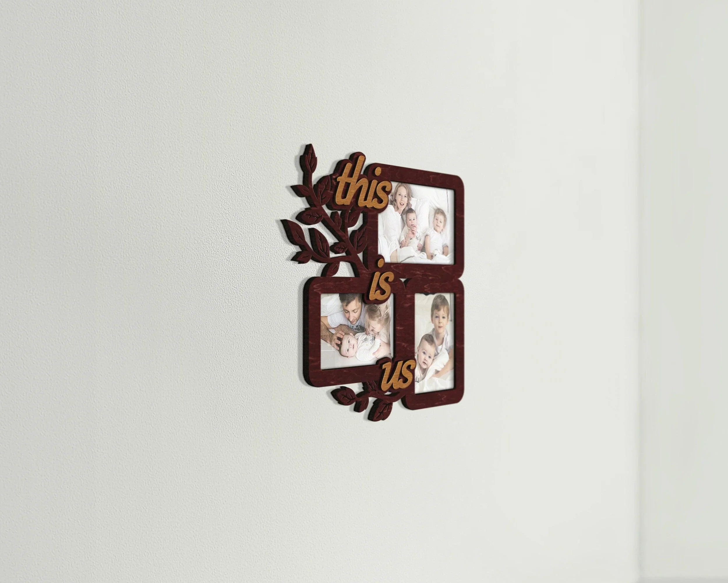 Small Family Tree | Picture Frame Collage | This is us sign | Multi photo frame - The Frame Depot