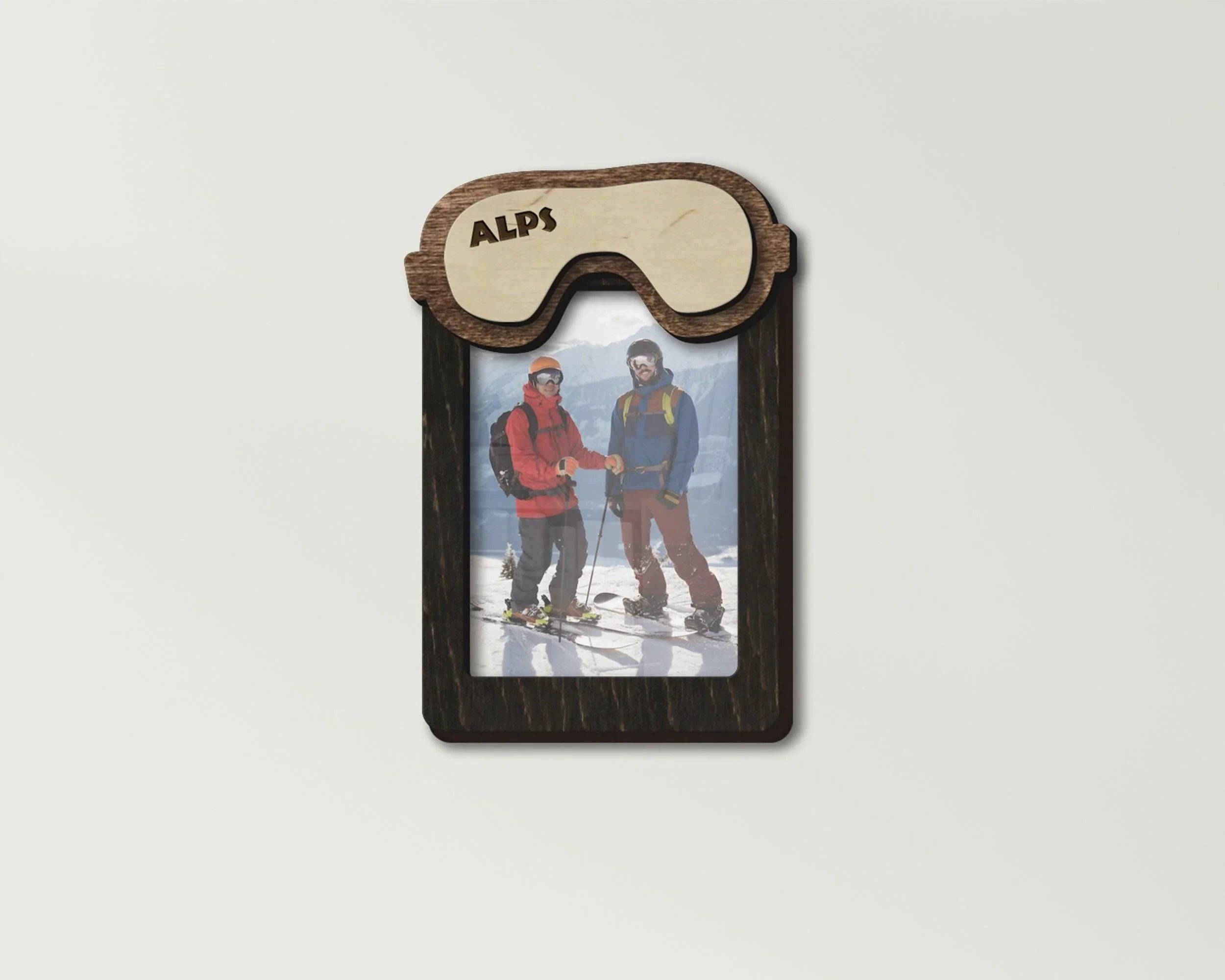 Ski Mask Photo Frame | Personalized Snowboarding Frame - The Frame Depot