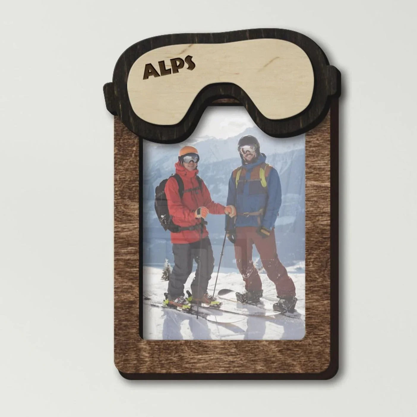 Ski Mask Photo Frame | Personalized Snowboarding Frame - The Frame Depot