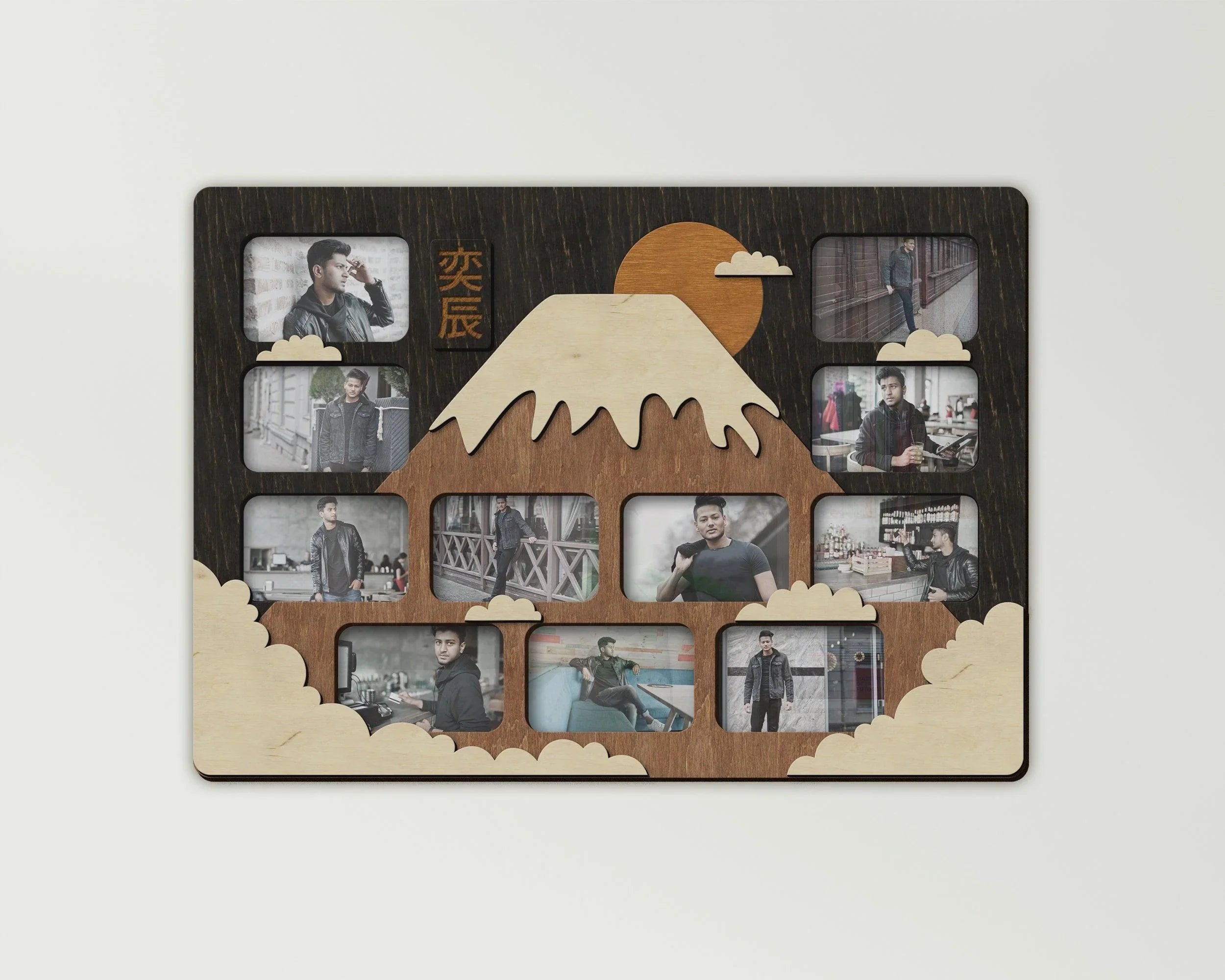 Mount Fuji Picture Frame Collage | Asian Wall Decor - The Frame Depot