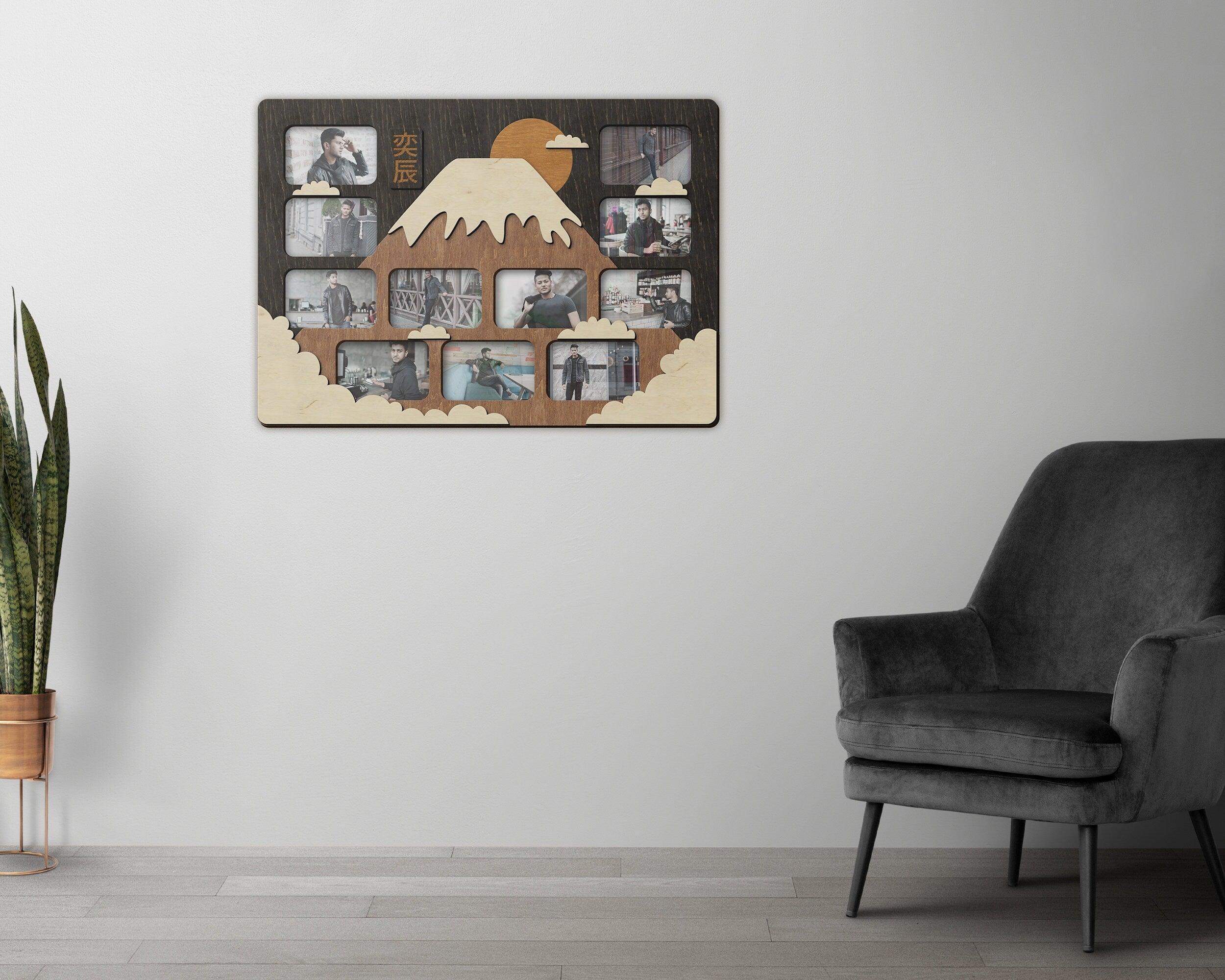 Mount Fuji Picture Frame Collage | Asian Wall Decor - The Frame Depot