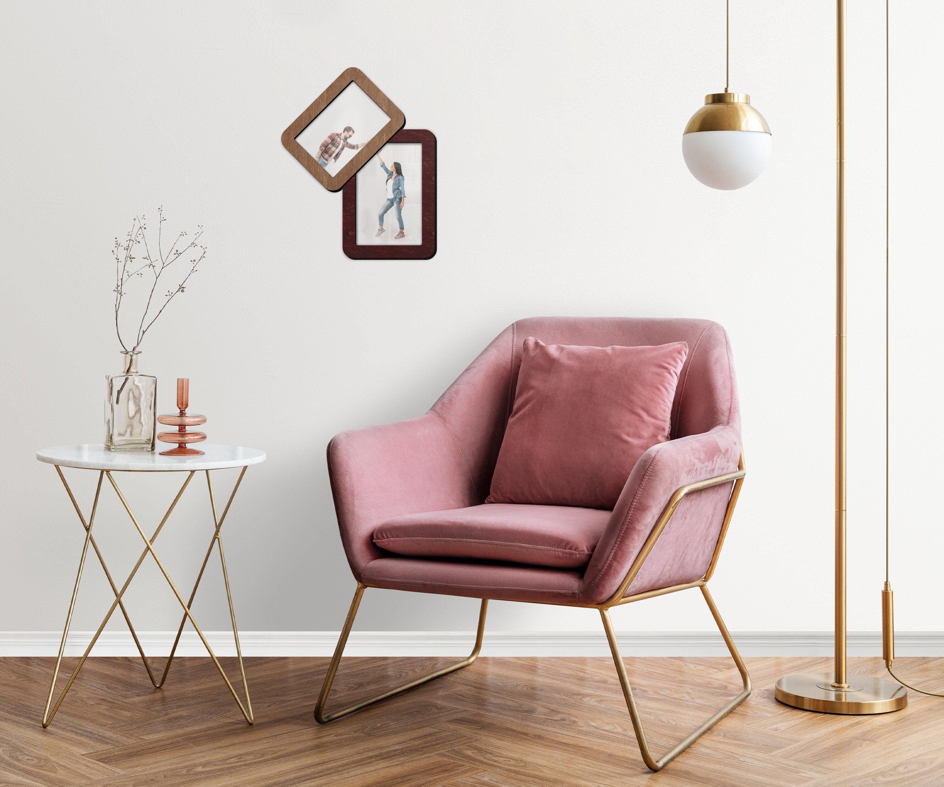 Dual Photo Frame | Angled Design - The Frame Depot