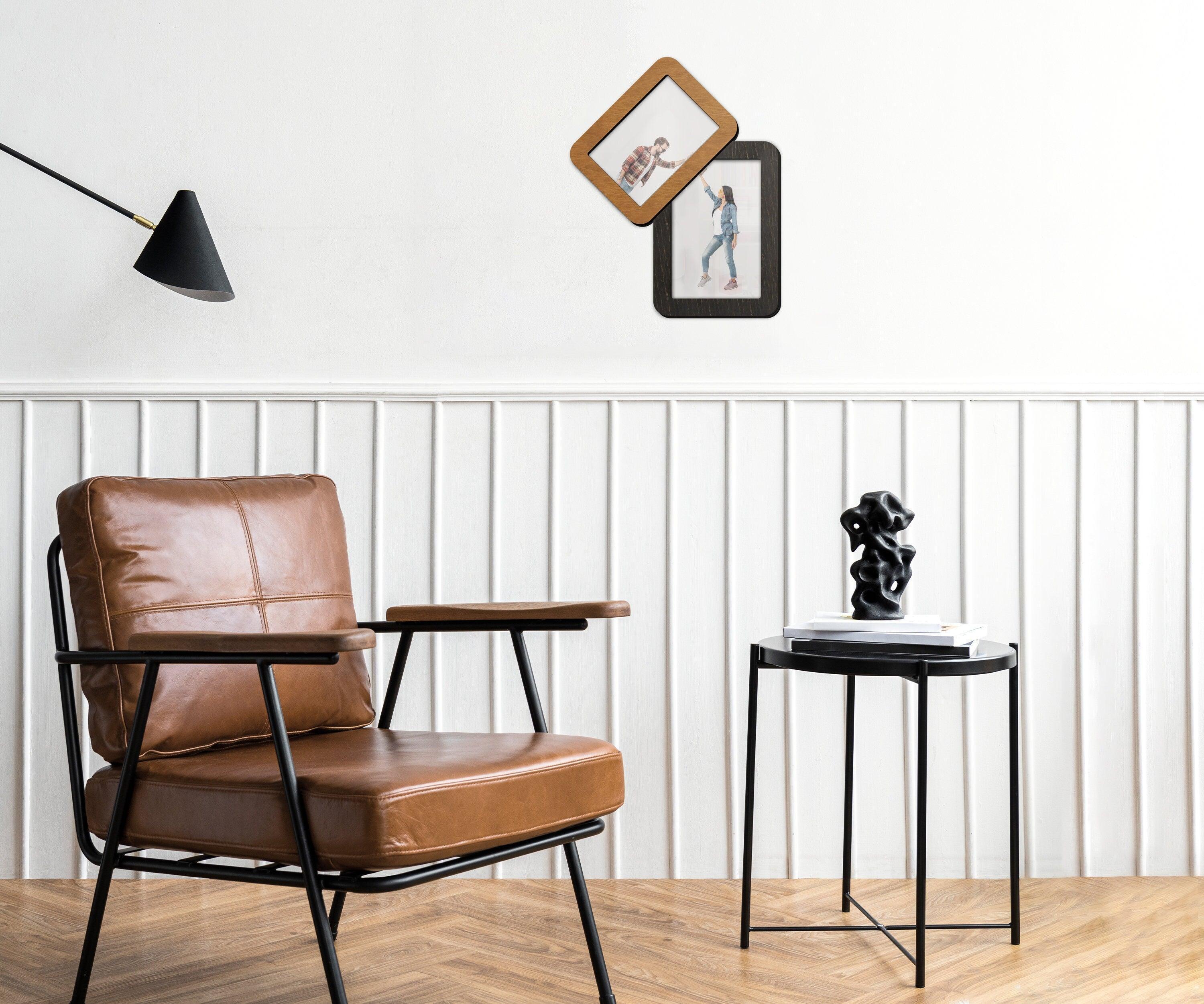 Dual Photo Frame | Angled Design - The Frame Depot