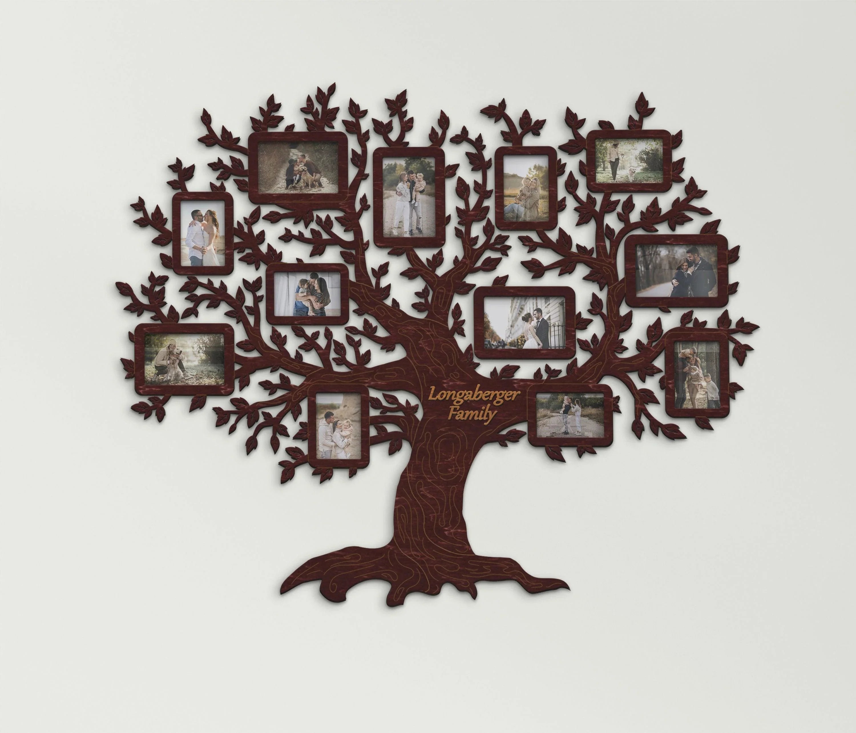 Large Family Tree Collage | Genealogical Tree | Picture Frames - The Frame Depot