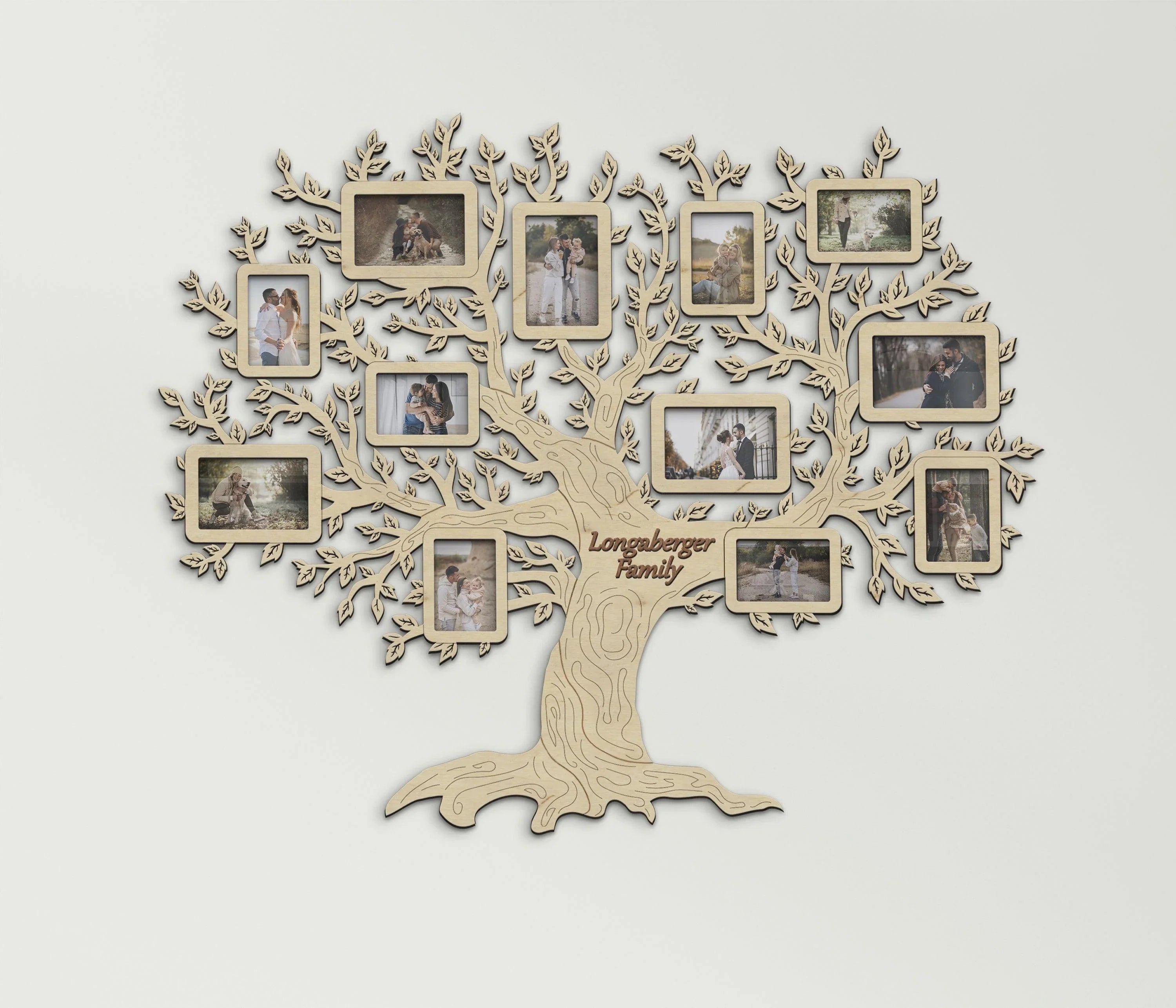 Large Family Tree Collage | Genealogical Tree | Picture Frames - The Frame Depot