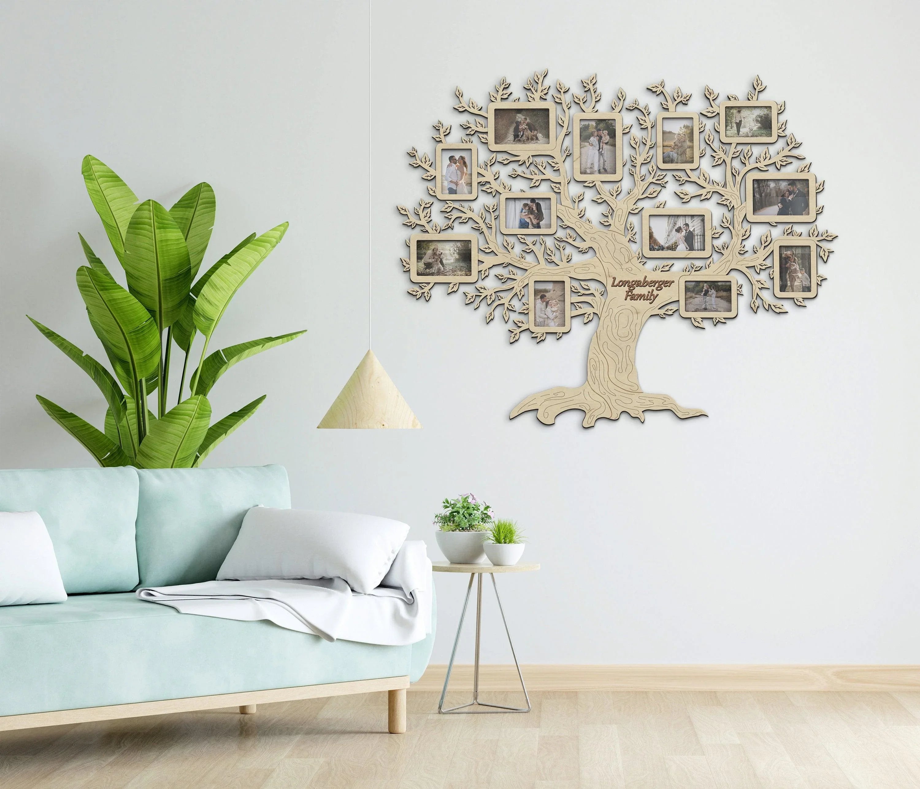 Large Family Tree Collage | Genealogical Tree | Picture Frames - The Frame Depot