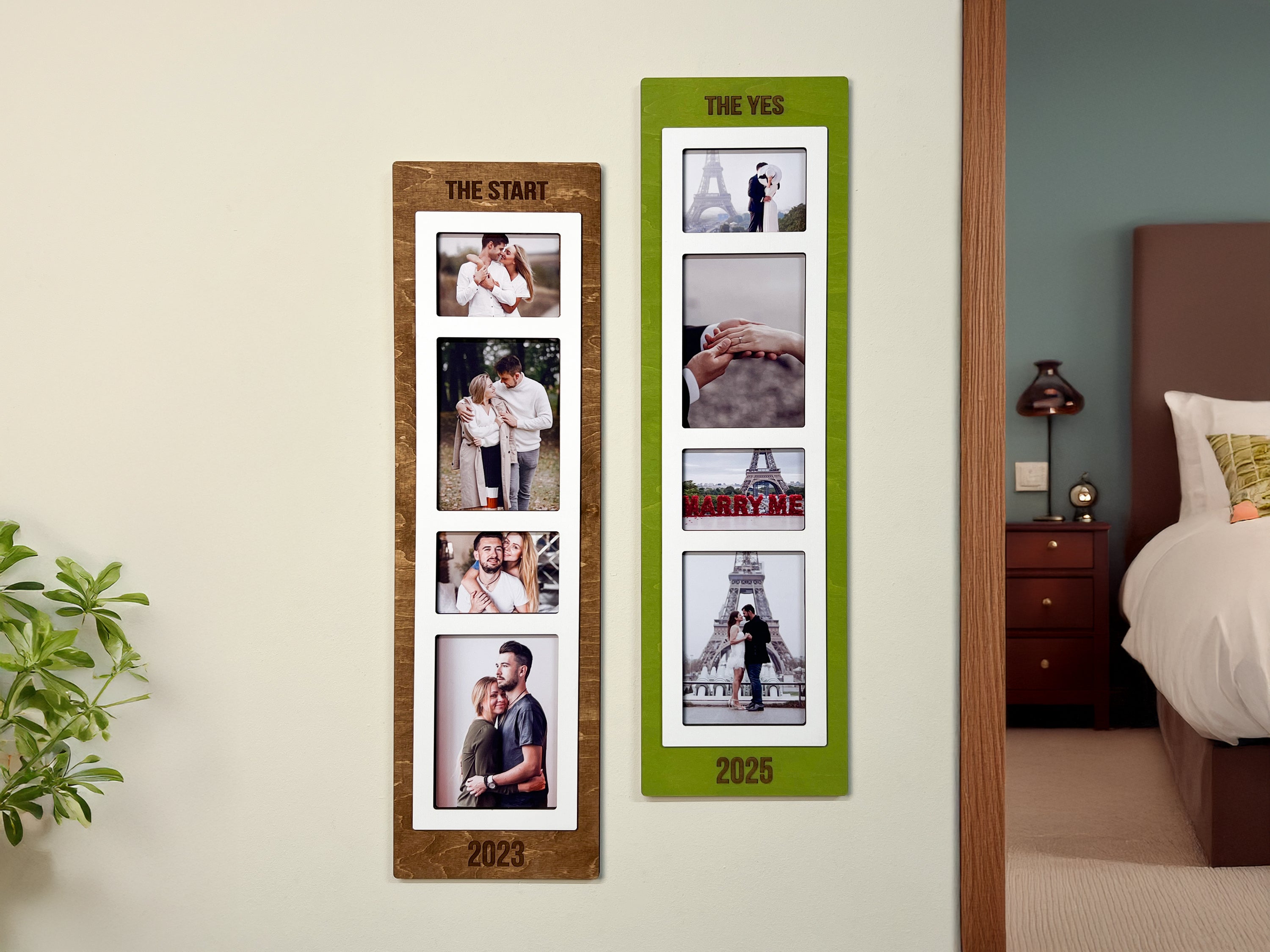 Timeline Photo Frame | Couple Picture Collage
