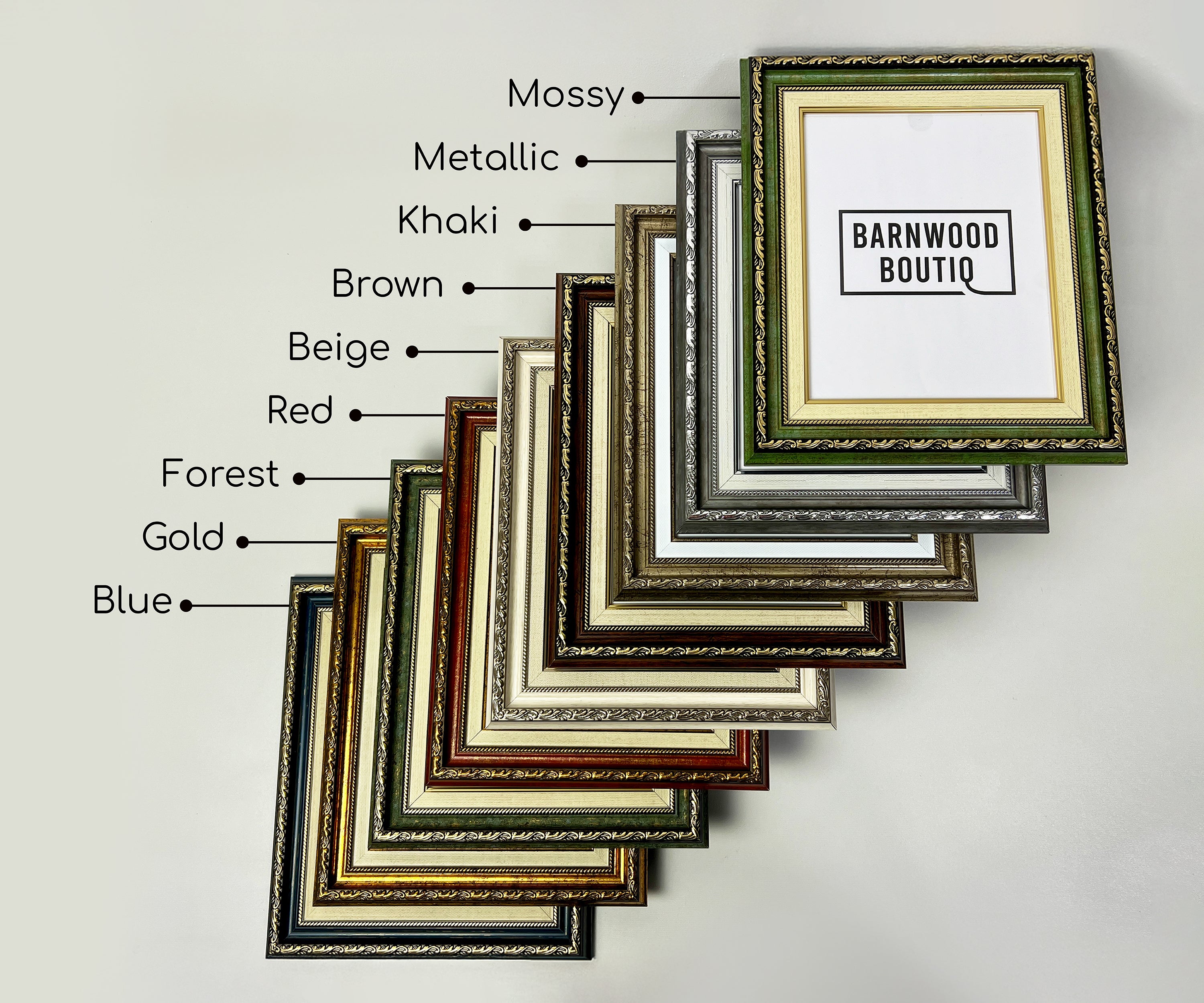 Baroque Vintage Picture Frames